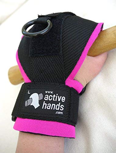 (Large, Left) - Active Hands General Purpose gripping aid PINK