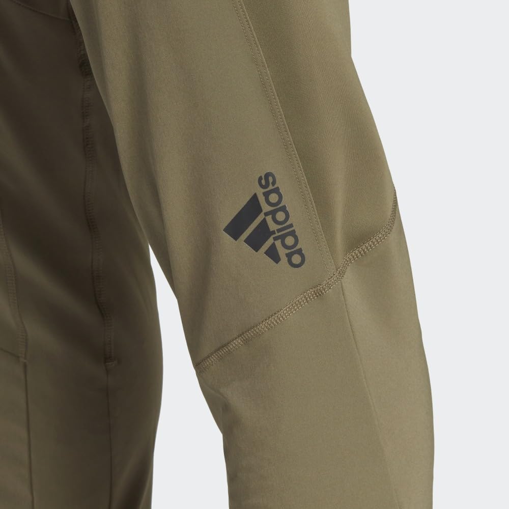 adidas Men's Designed for Training Joggers, Olive Strata, Small