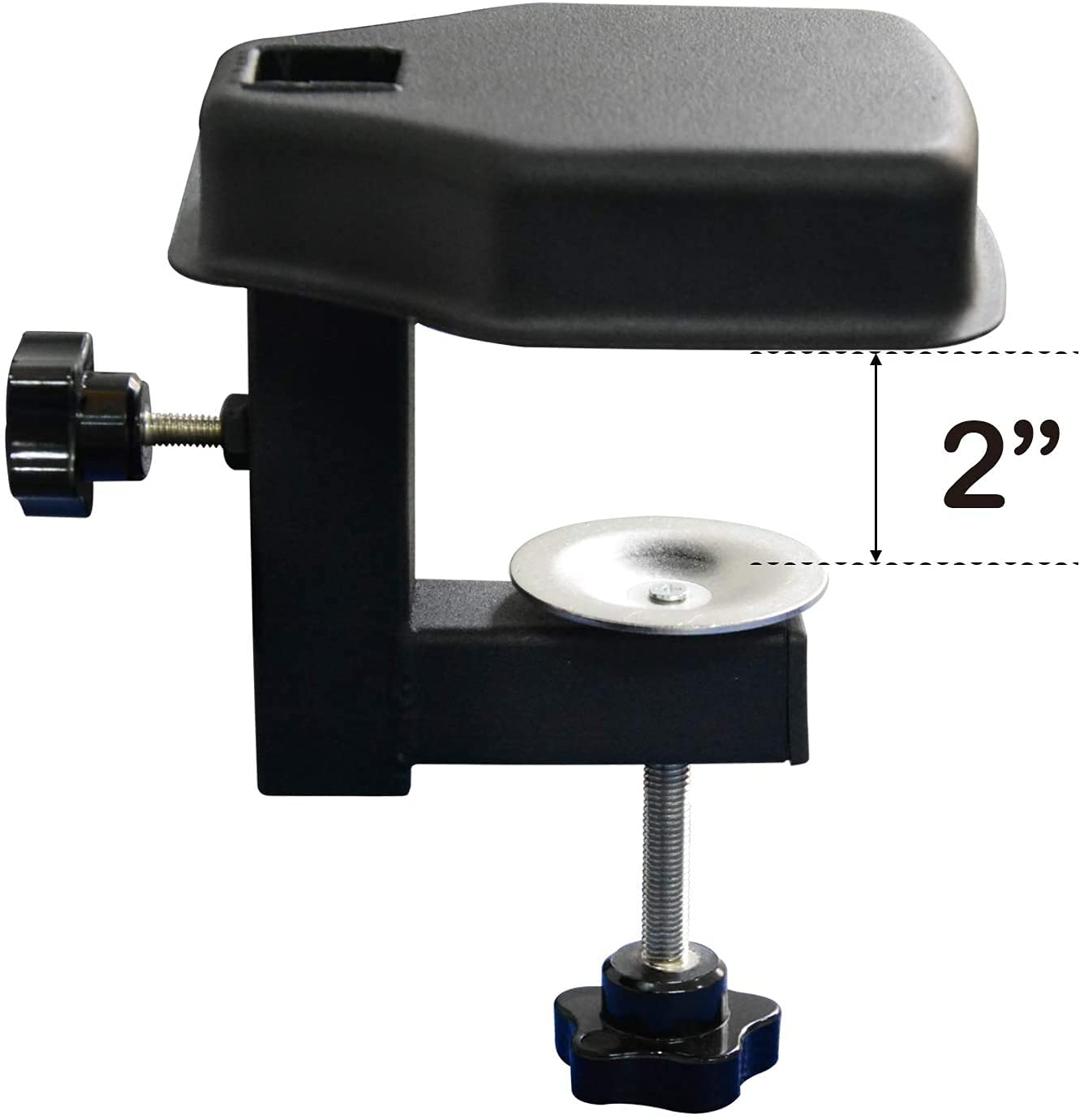SHELANDY Pet grooming arm with clamp for large and small dogs - 35 inch height adjustable and Free two No Sit Haunch Holder (BLACK)