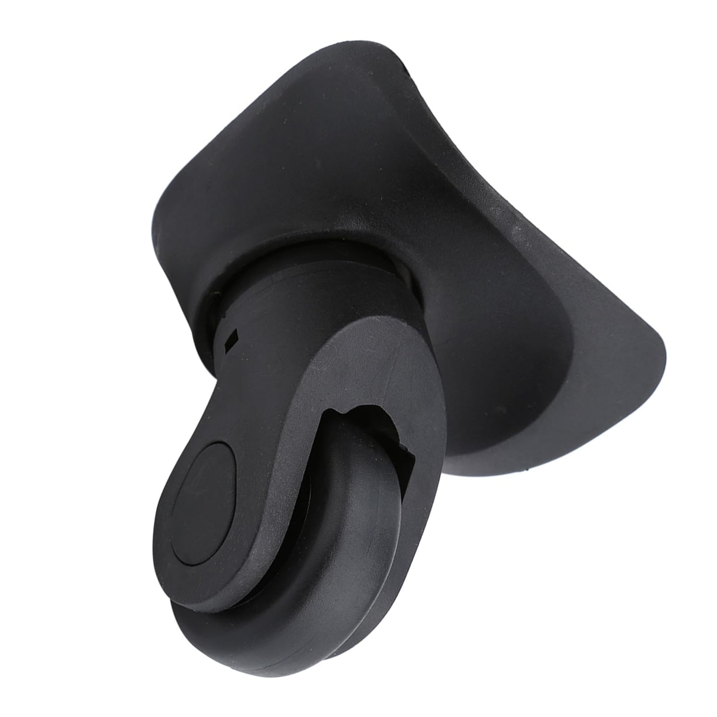 Luggage Wheels Replacement, 2 Pcs Luggage Mute Wheel, Black Plastic Suitcase Luggage Swivel Caster Wheels Replacement Rotatable 360 Degree