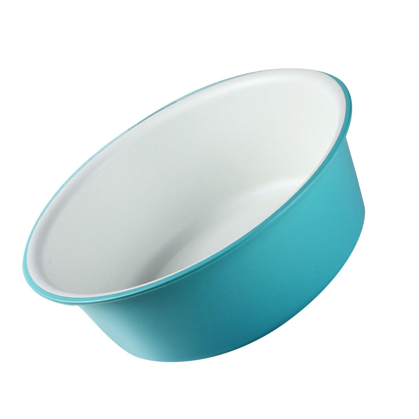 Washtub Wash Basin Plastic Thickened Multipurpose Washtub for Face Cleansing Washing Clothes Feet White (33.5x11.5cm)