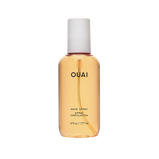 OUAI Wave Spray, Full Size - Texture Spray for Hair with Coconut Oil & Rice Protein - Adds Texture, Volume & Shine for Beach Waves - Paraben Free, Safe for Color & Keratin-Treated Hair (6 fl oz)