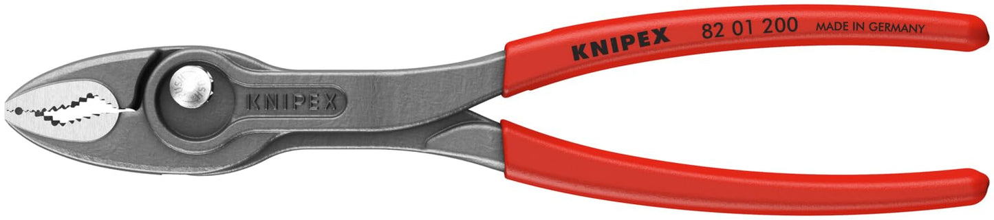 KNIPEX Tools 82 01 200 TwinGrip Pliers, 8"