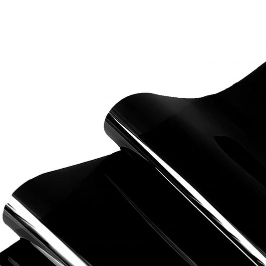 CICK SEED Fish Tank Aquarium Background - Black, Electrostatic Adhesion, Glue-Free, Easy Installation, Traceless Removal, Size 19.6 X 59 Inch