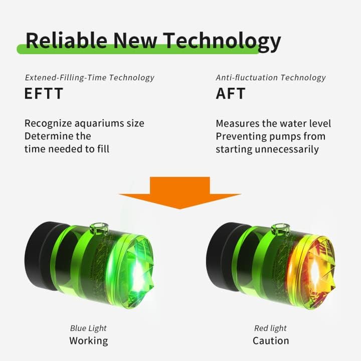 Fzone Aquarium ATO Auto Top Off Refilling System with Dual Optical Sensor for Both Reef and Fresh Tank （360P
