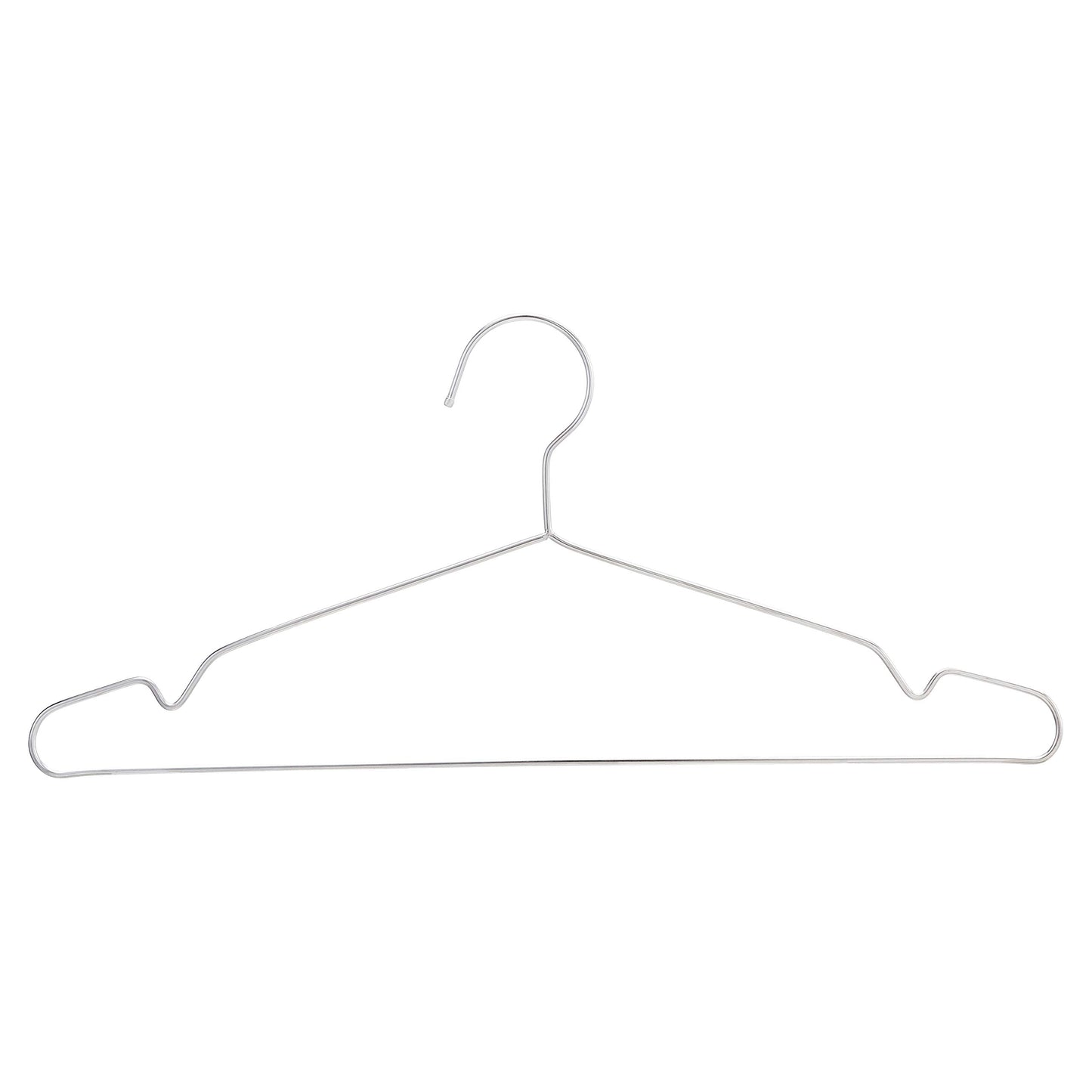 Amazon Basics Stainless Steel Clothes Hangers - 50-Pack