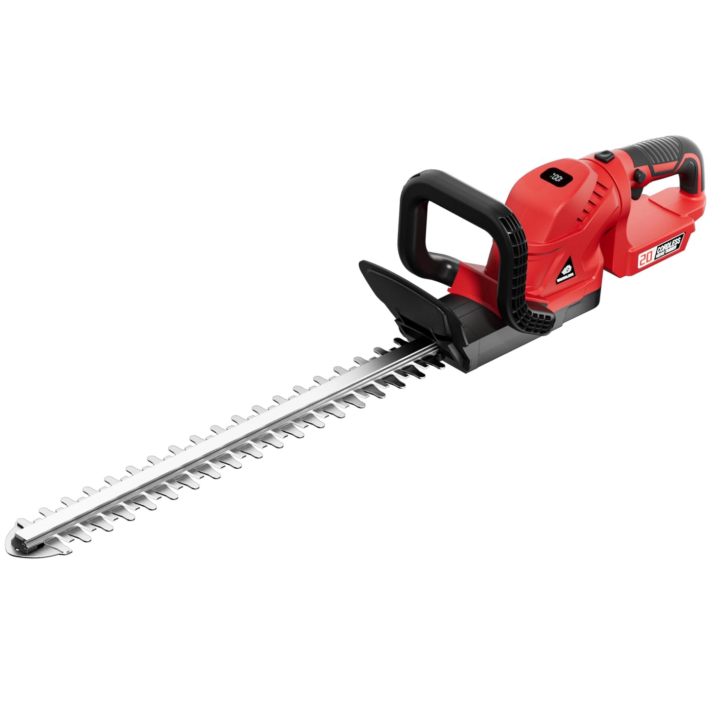 Cordless Hedge Trimmer with Rotatable Handle for Milwaukee M18 Battery, 52cm Brushless Motor Trimmers Battery Powered, Electric Hedge Trimmer Cordless Bush Trimmers for Garden(Battery Not Included)