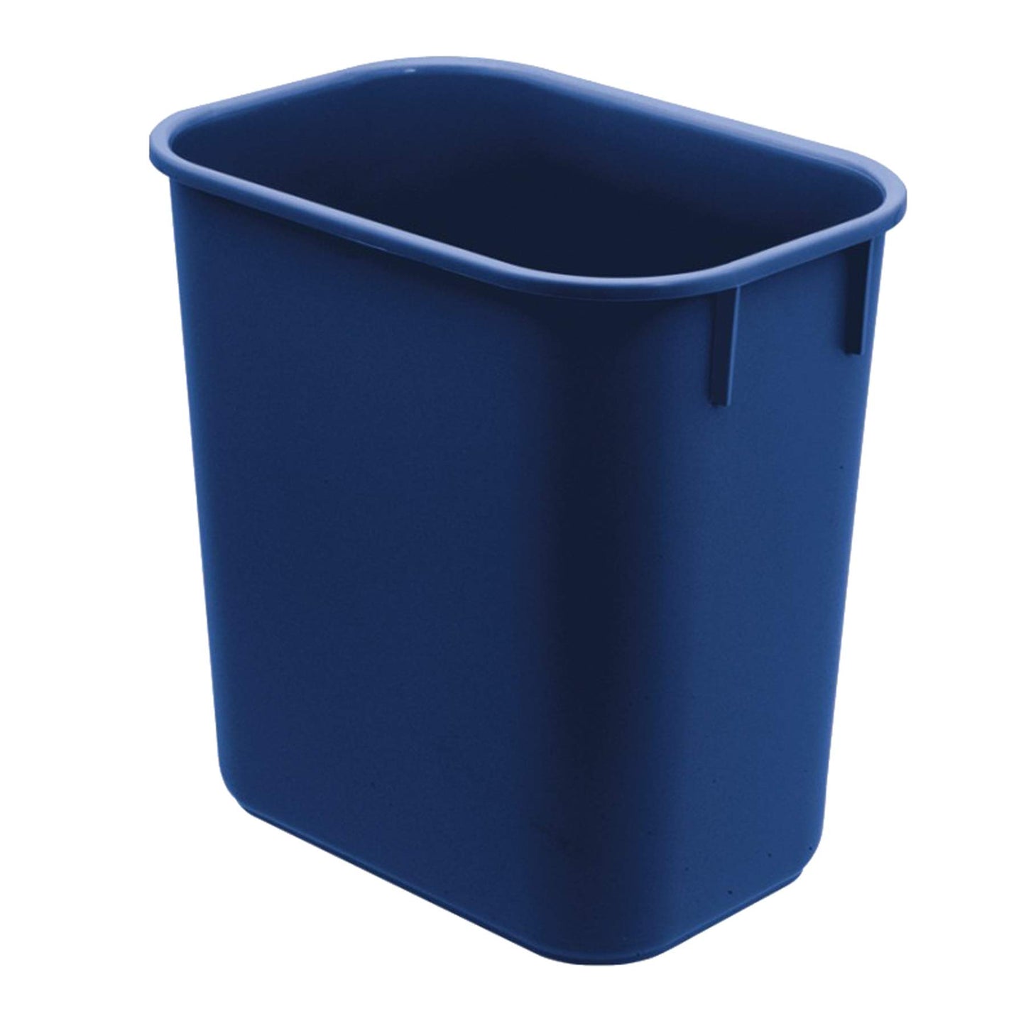 Acrimet Wastebasket, Deskside Bin, 3.25 Gallon/13 Quart/ 12 Liter (Plastic) (Blue Color) (Set of 4)