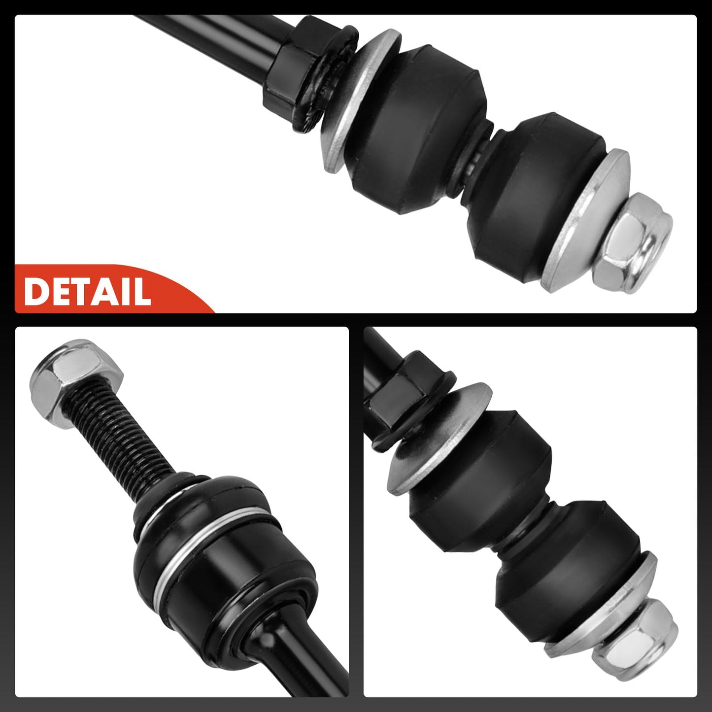 A-Premium 2 x Front Sway Bar Links Stabilizer Bar Links, Compatible with Dodge Ram 1500 2002 2003 2004 2005, 4WD