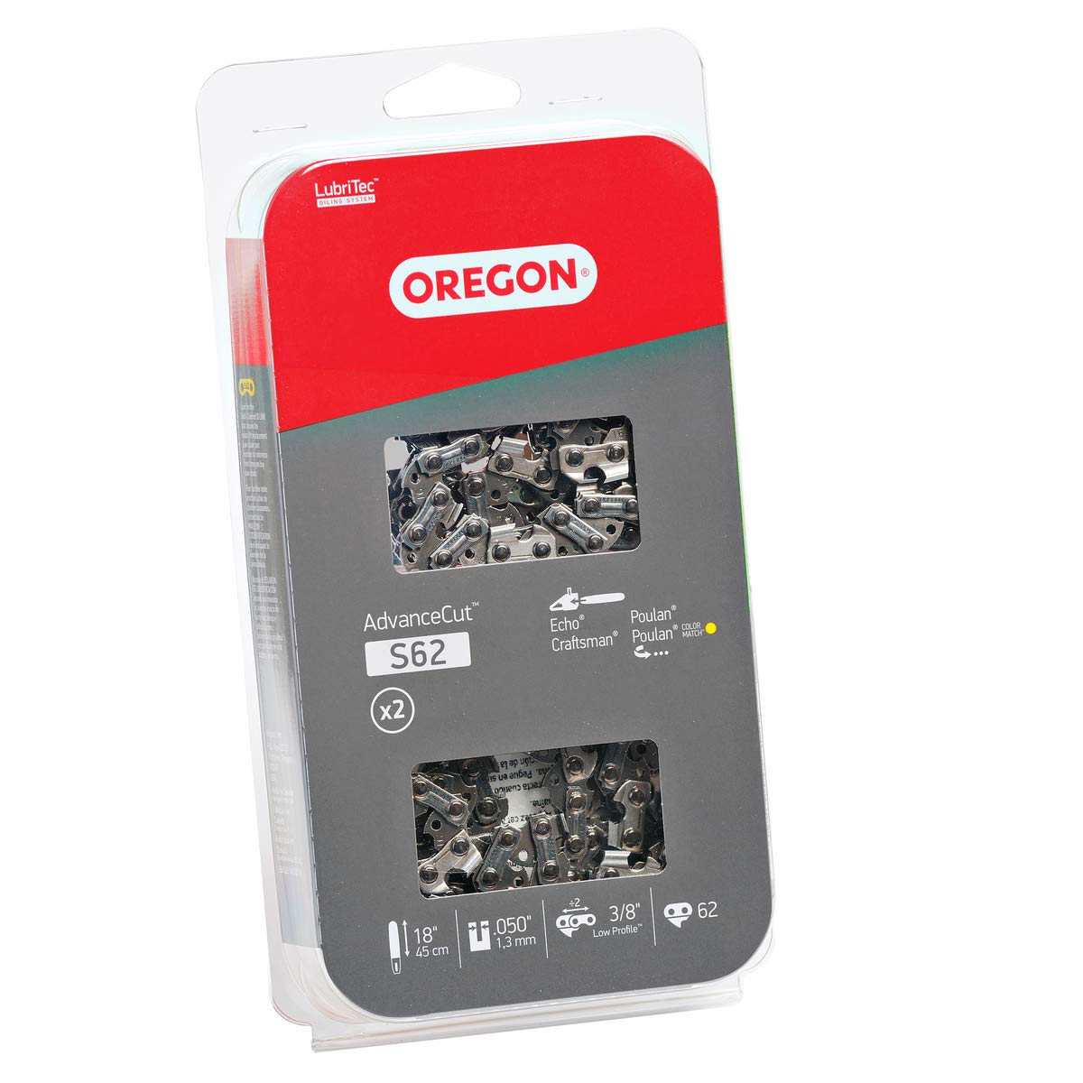 Oregon 18-in AdvanceCut Saw Chain (2pack)