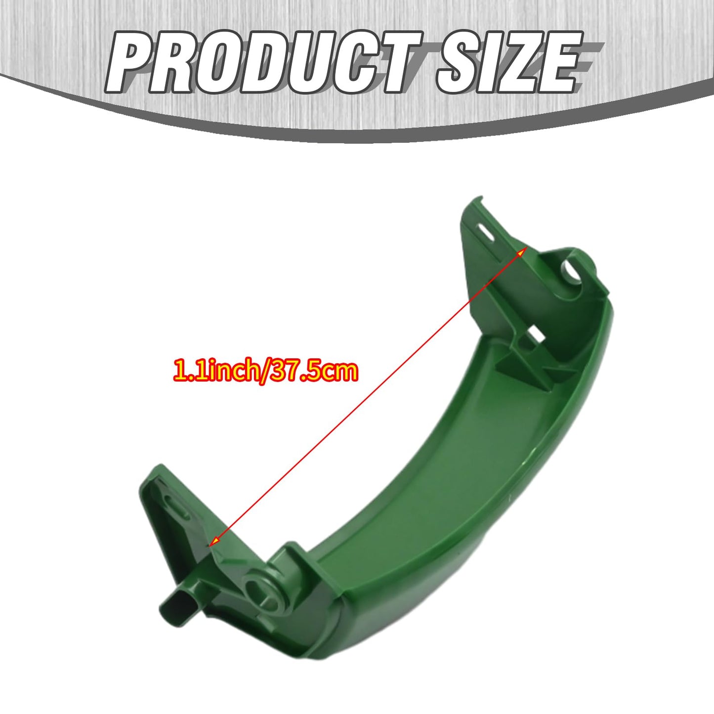 Saihisday Lawn Mower Front Hood Bumper Hinge Kit Replacement for John Deere LT133 LT150 LT155, Replace AM117725 AM128998 M84971 19M7867 24H1122 Green