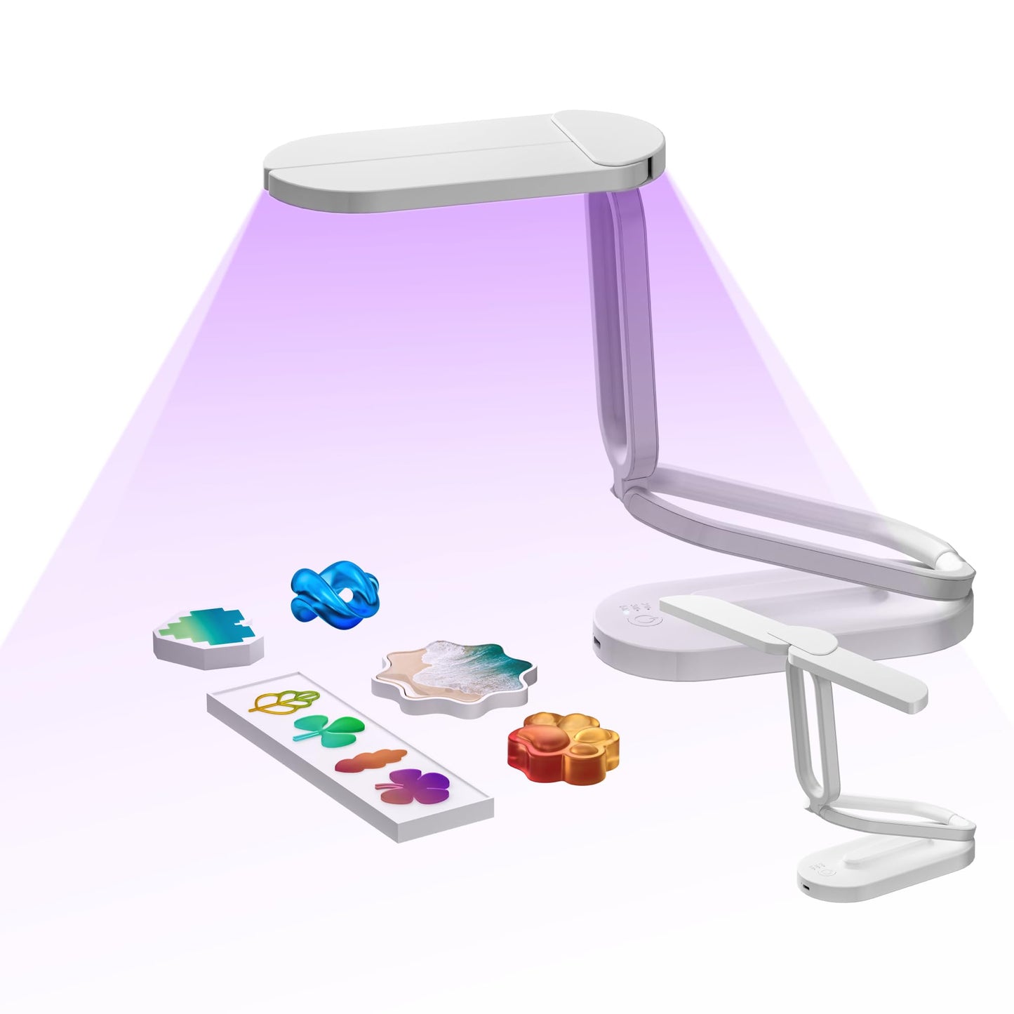 Winartton 1PCS Foldable UV Light for Resin Curing
