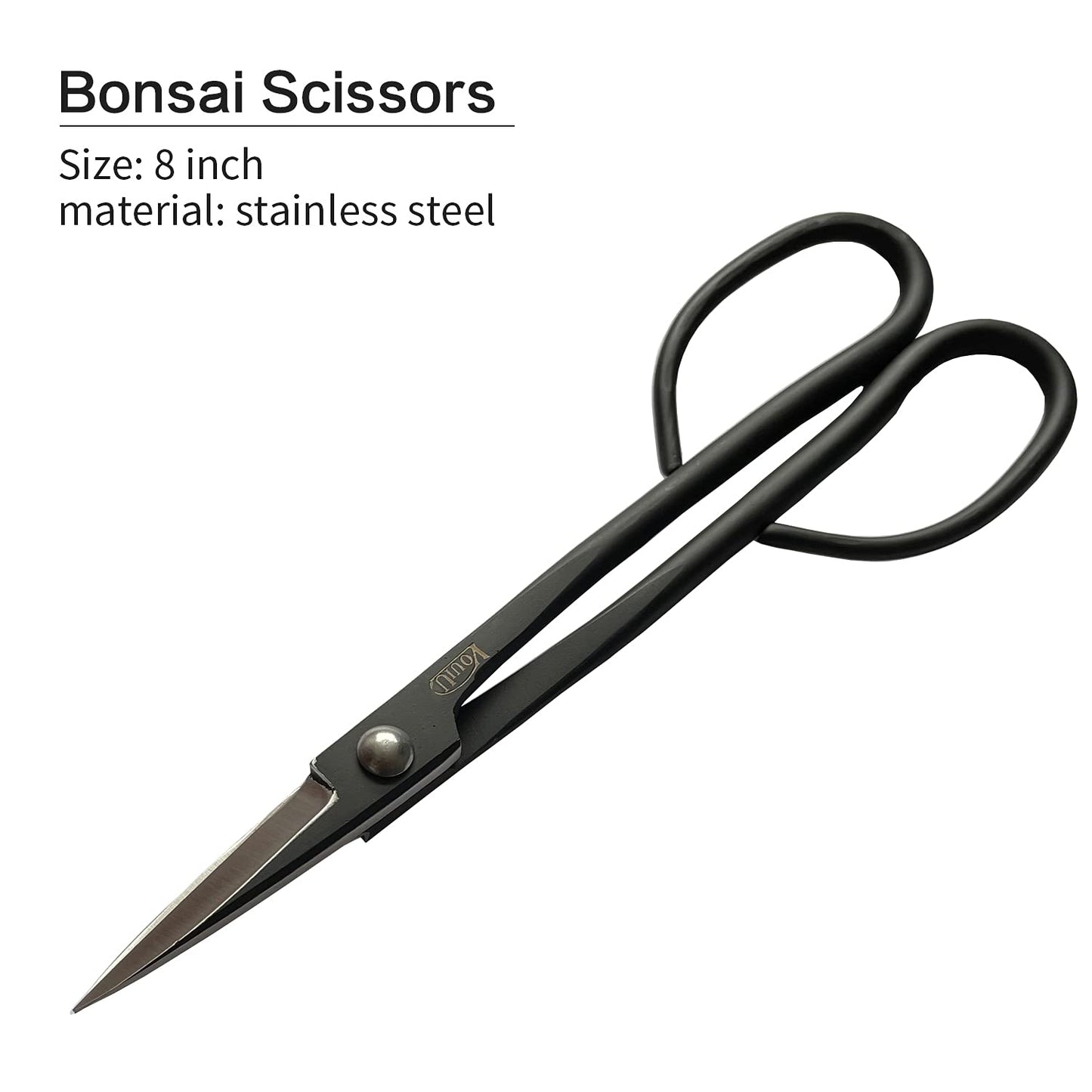 vouiu 5-Piece Bonsai Tool Set,Knob Cutter,Concave Cutter,Wire Cutter,Jin Pliers,Bonsai Scissors