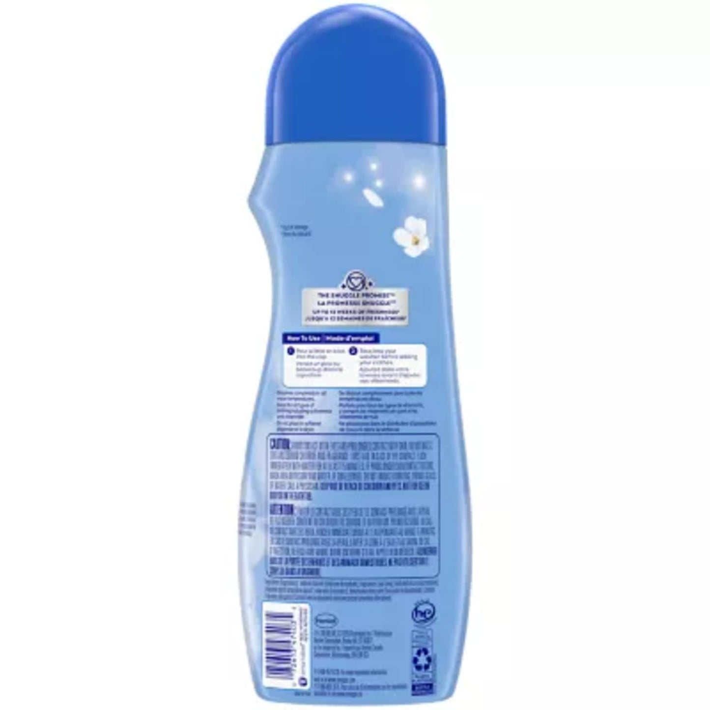 Snuggle In Wash Scent Booster, 21 Oz, Pack of 4, Blue Sparkle, Laundry Beads for Long-Lasting Freshness, Fragrance Enhancer for Clothes, Bedding & Activewear, HE Safe