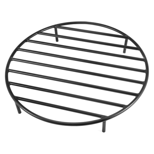 onlyfire Round Fire Pit Grate with 4 Legs for Outdoor Campfire Grill Cooking, 19 Inch