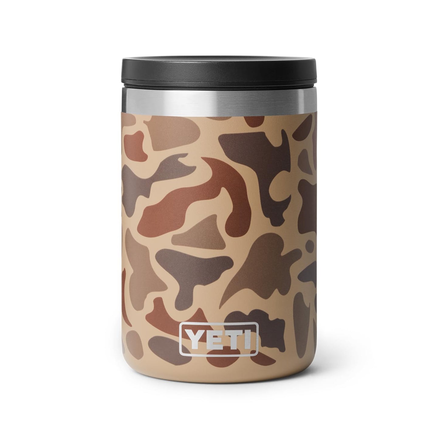 YETI Rambler 16 oz Food Jar, Vacuum Insulated, Stainless Steel, With Airtight Lid, Wetlands Camo