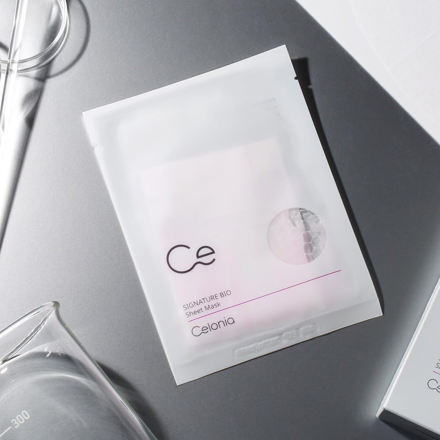 CELONIA Signature Bio Facial Sheet Mask, Stem Cell Deep Hydrating Face Mask, Anti Aging Treatment For Healthy Glowing Skin, Minimize Pores, Reduce Fine Line, Boost elasticity, Correct Redness 5PC