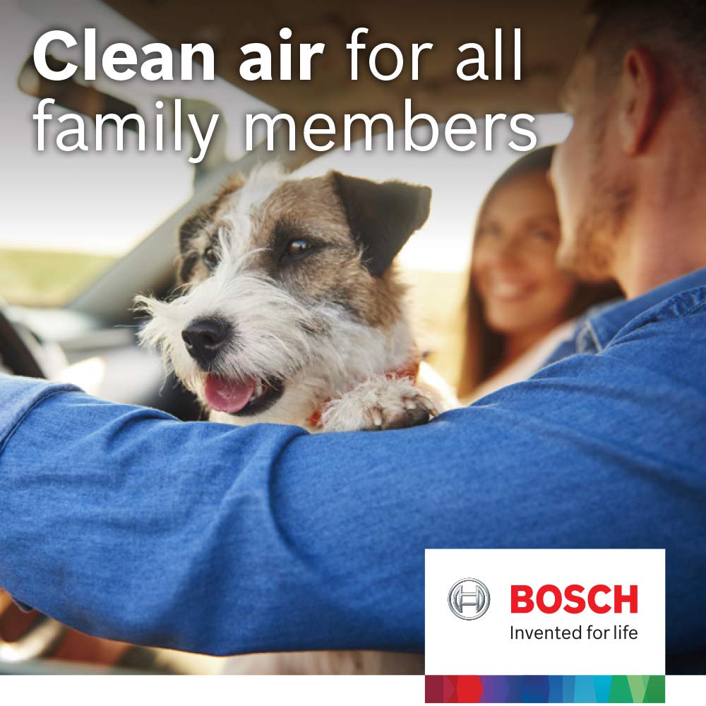 BOSCH 6081C HEPA Cabin Air Filter - Compatible with Select Ford Expedition, F-150, F-150 Lightning, F-250, F-350, F-450, F-550 Super Duty; Lincoln Navigator