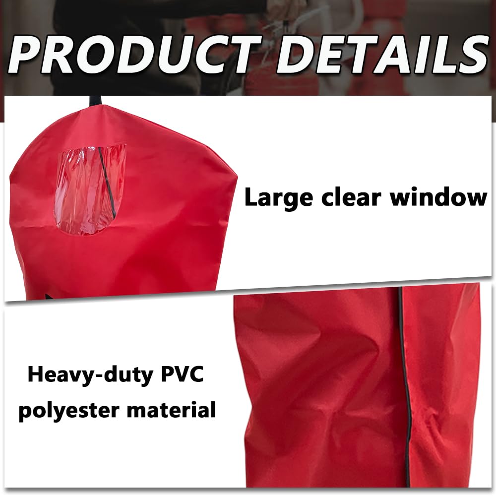 Fire Extinguisher Cover, Heavy Duty Fire Sa-fety Protective Sleeve from Scuffs & Scratches Accessories, 18"Wx35"L, 1 Pcs (20-30LB)