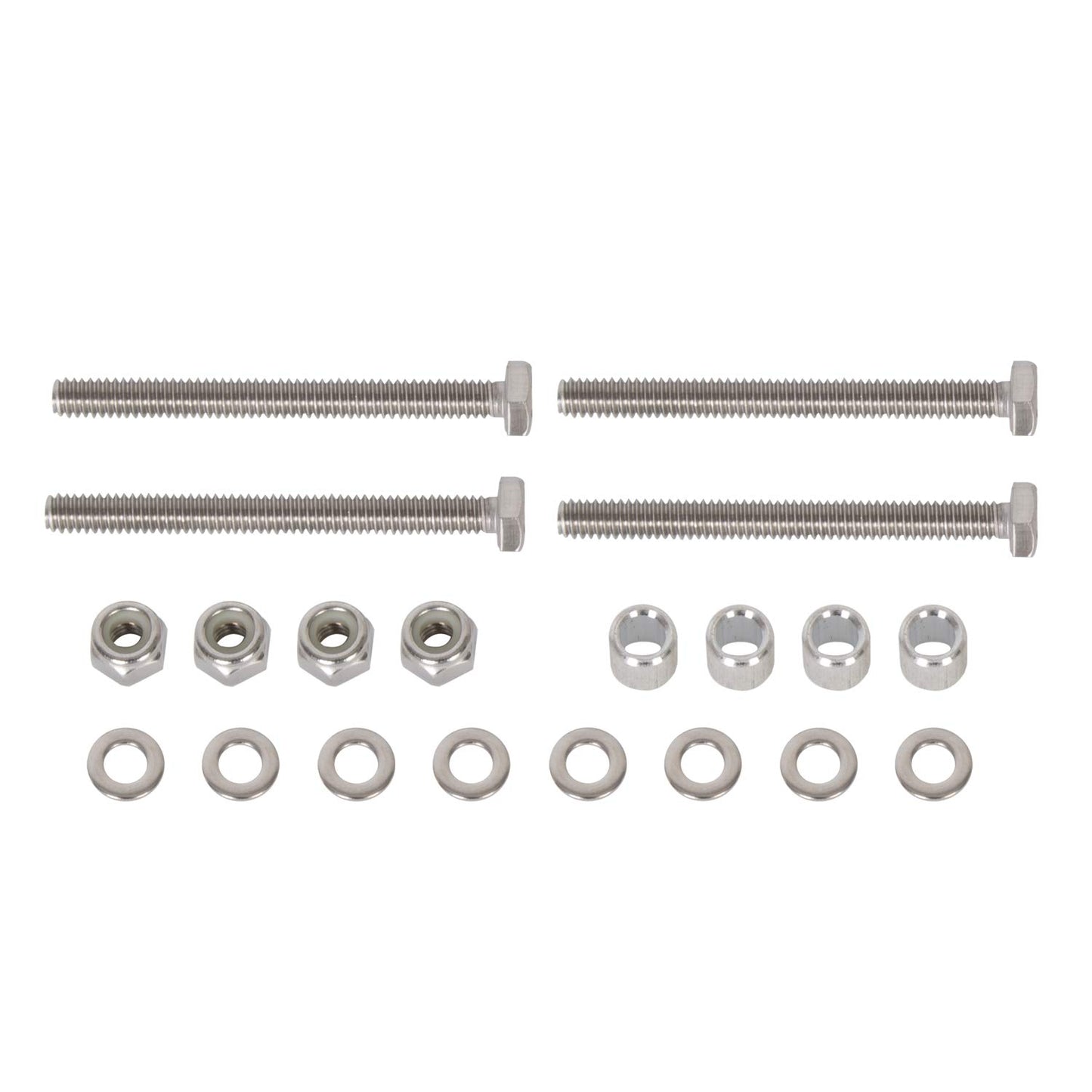 ECOTRIC Deck Anchor Flange Cast Aluminum Above Ground Pool Ladders/Handrails/Slide - 1 7/8” Inch Diameter of 1.9"(4PC)