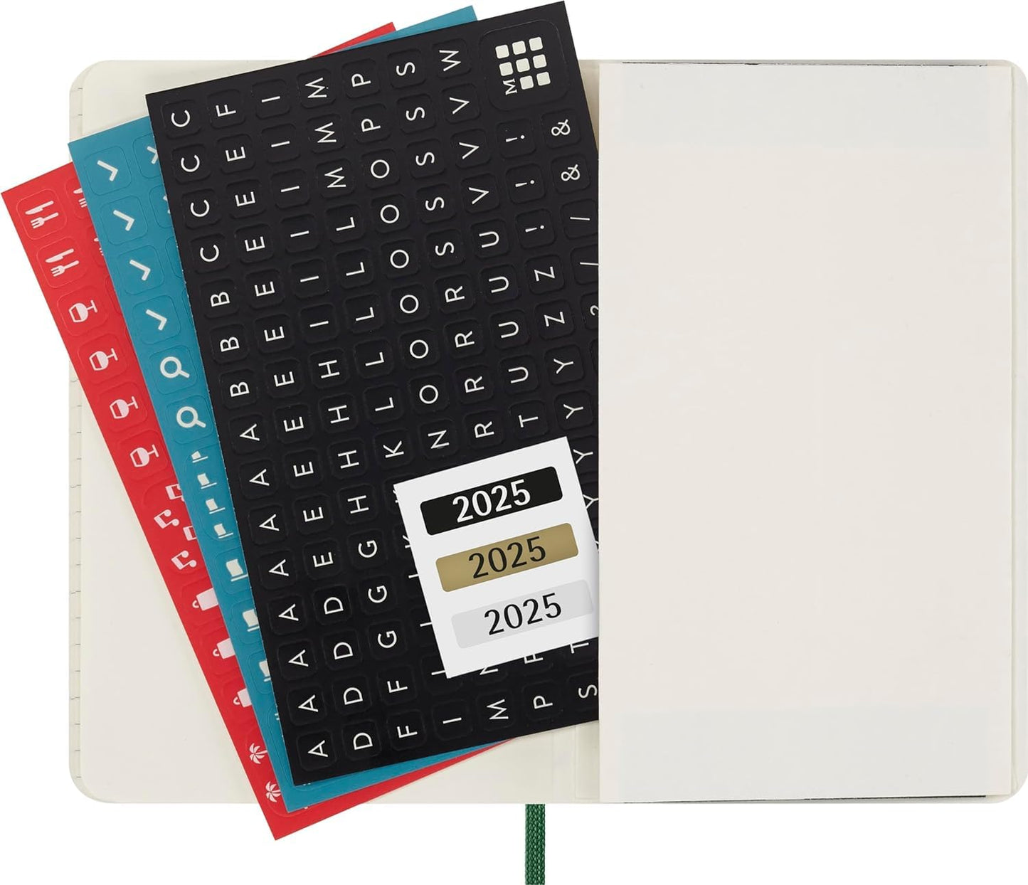 Moleskine Classic 12 Month 2025 Daily Planner, Soft Cover, Pocket (3.5" x 5.5"), Myrtle Green, 400 pages