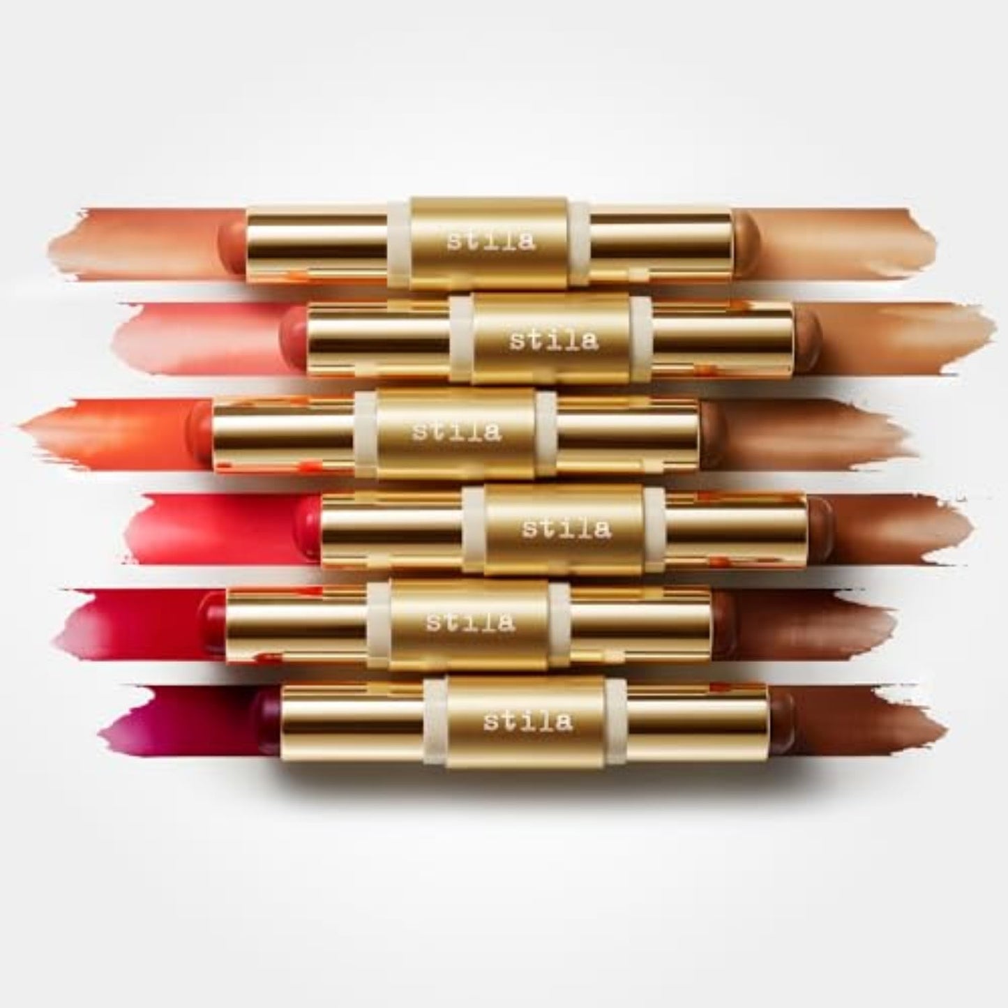 Stila Blush and Bronze Hydro Blur Cheek Duo - Apricot and Golden Makeup Women 0.33 oz