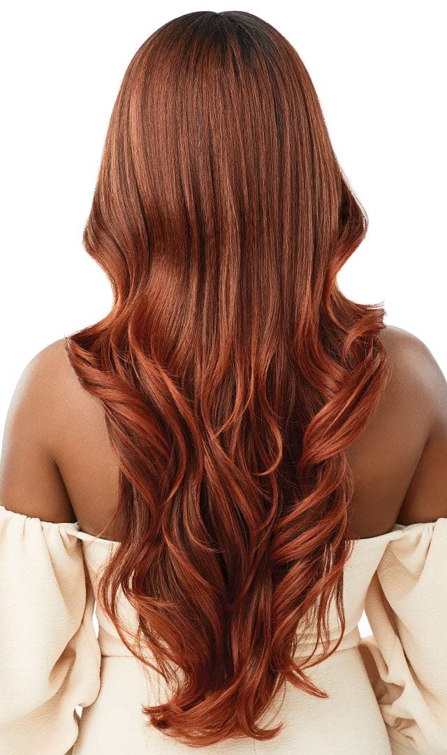 Outre melted Hairline Lace Front Wig Frontal Effect Hairline HD Transparent Lace SERAPHINE (1B)