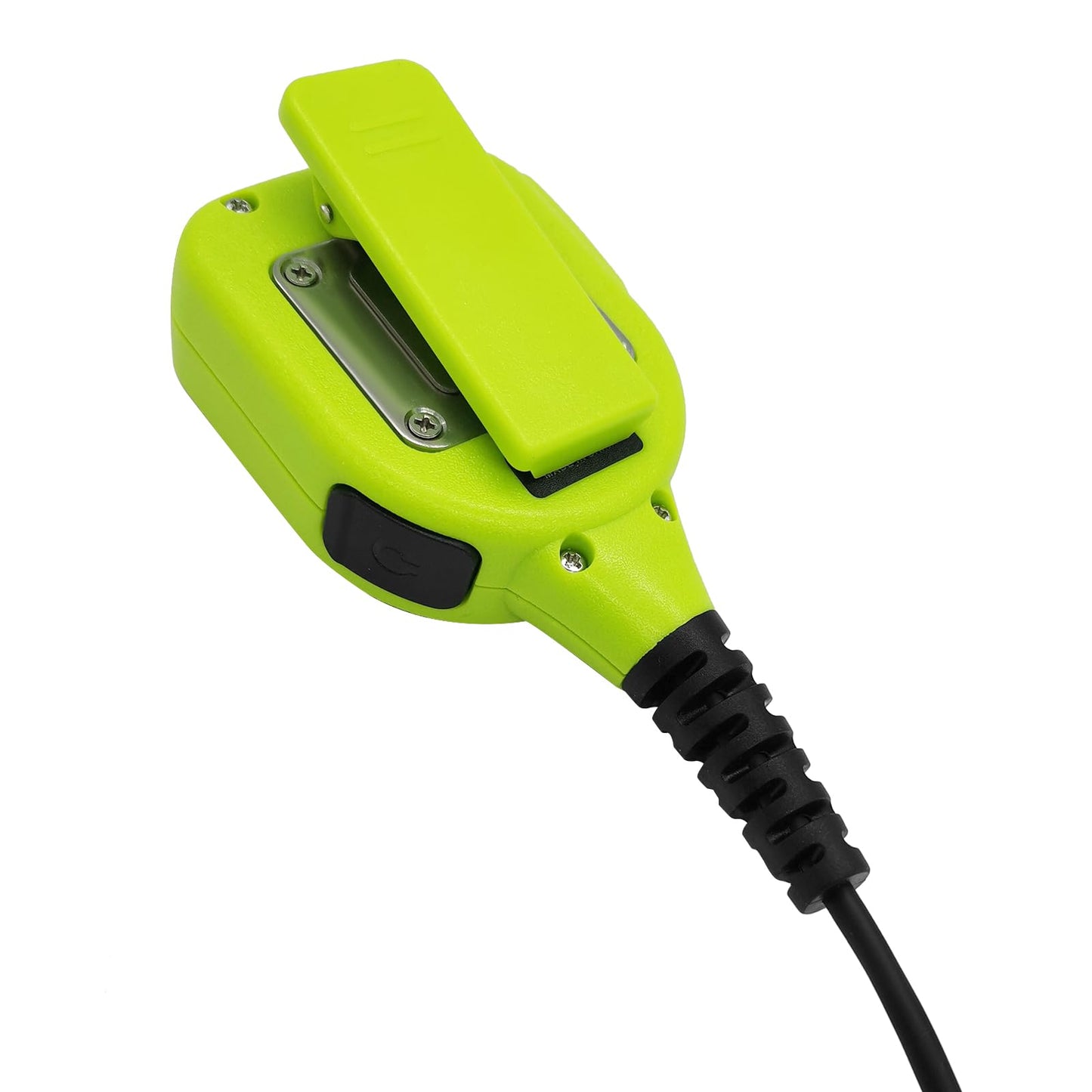 HELETUL Handheld Walkie Talkie Microphone IP67 Waterproof Mic Remote Speaker Shoulder Microphone Compatible with Motorola Talkabout t465 t6500 t600 t475 t470 605 t800 472 Series Radio (Green)