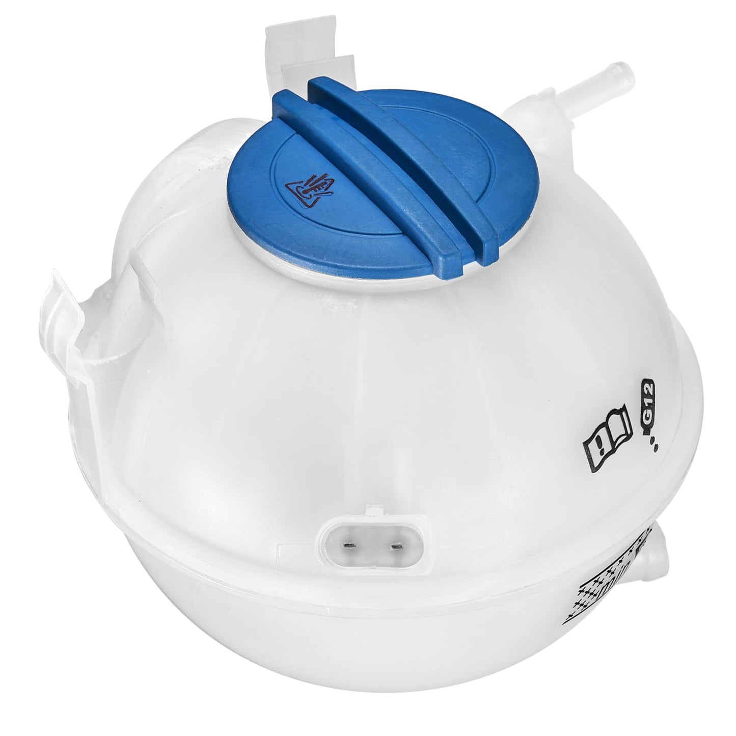 SYKRSS Coolant Reservoir Tank 1K0121407A Compatible with Volkswagen VW CC Passat Jetta Beetle Compatible with Audi A3 Q3 TT RS TTS Quattro Replace 603-253 Engine Coolant Reservoir with Cap