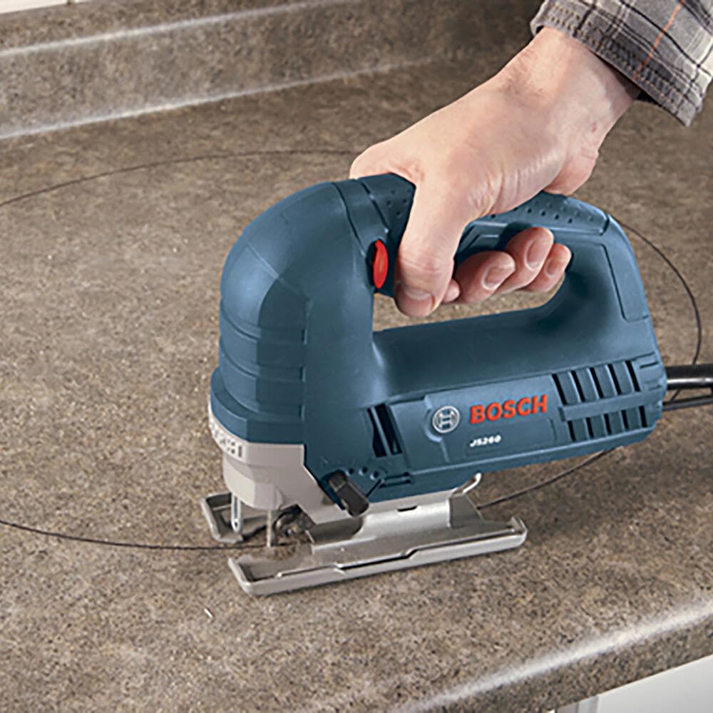 BOSCH JS260 120-Volt Top-Handle Jigsaw,Blue,6.0 Amp