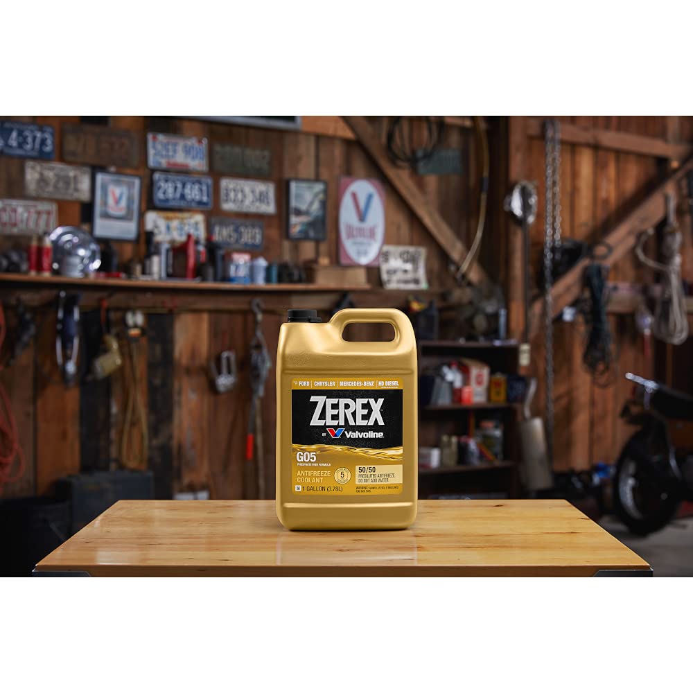 Zerex G05 Phosphate Free 50/50 Ready-to-Use Antifreeze/Coolant 1 GA