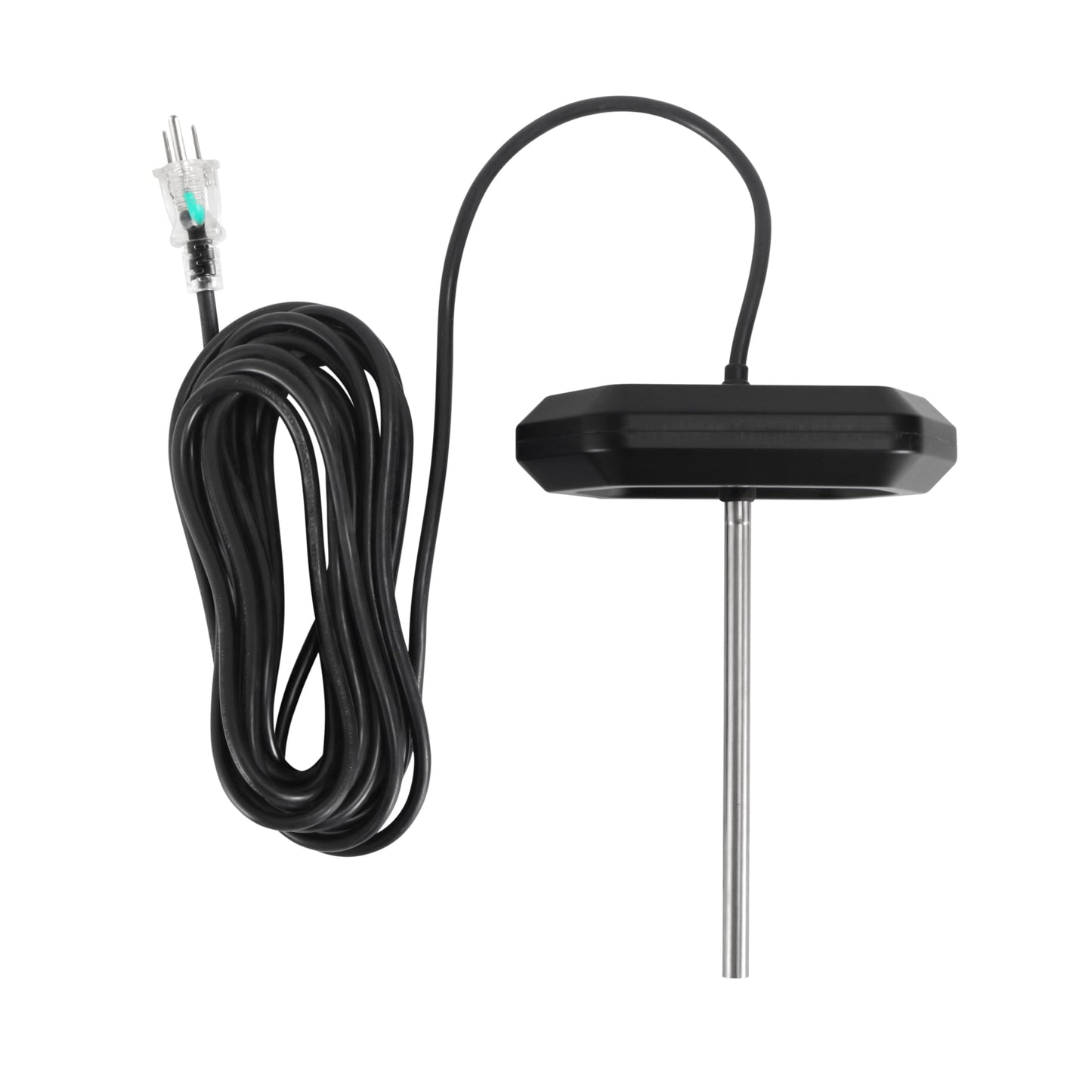 GRILLME Pond De-icer,380 Watt Plastic Floating Pond Heater for Outdoor Ponds with Fish,19.69 FT Power Cord,Winter Survival Solution for Fish