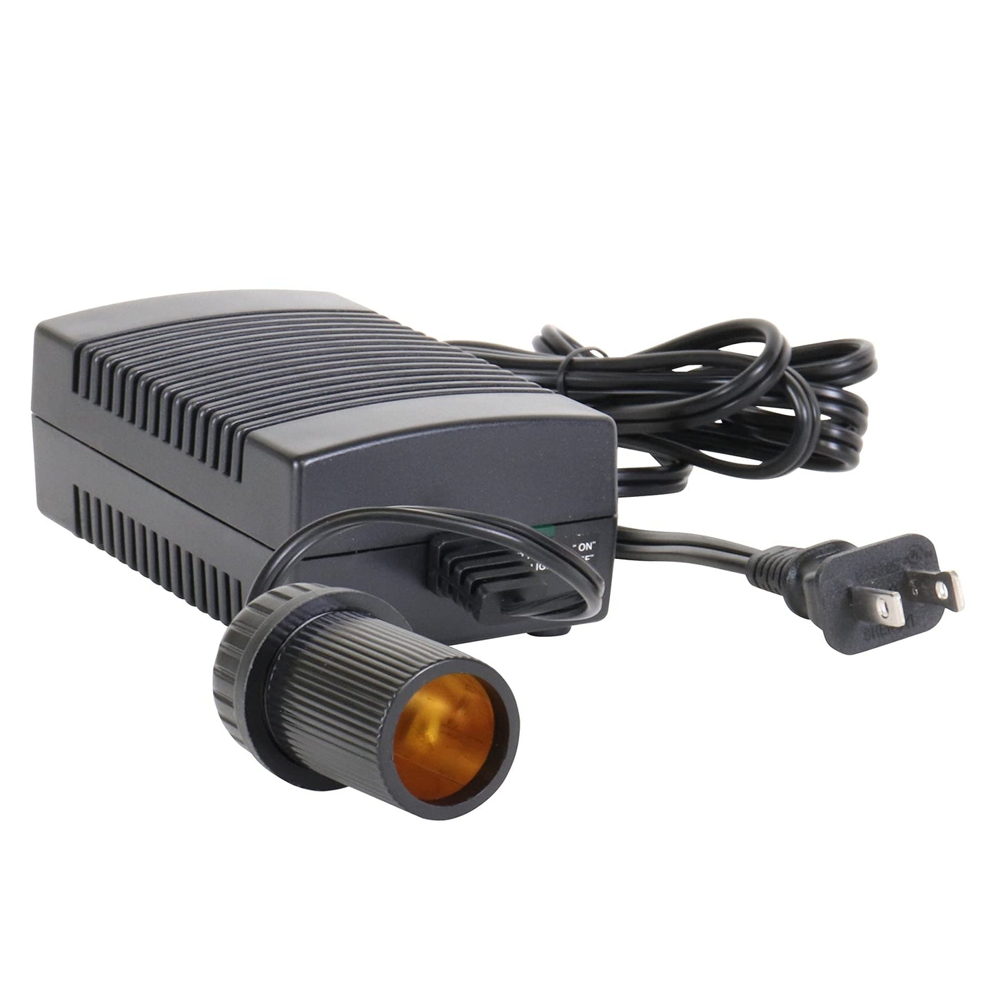 Koolatron Power Adapter - 12V 5A Converter for Car Fridge, Portable Devices, Vehicle Supplies, Replacement Cable, Extender Charger, Wall Outlet, Transformer for Cooler, 110V AC to 12V DC