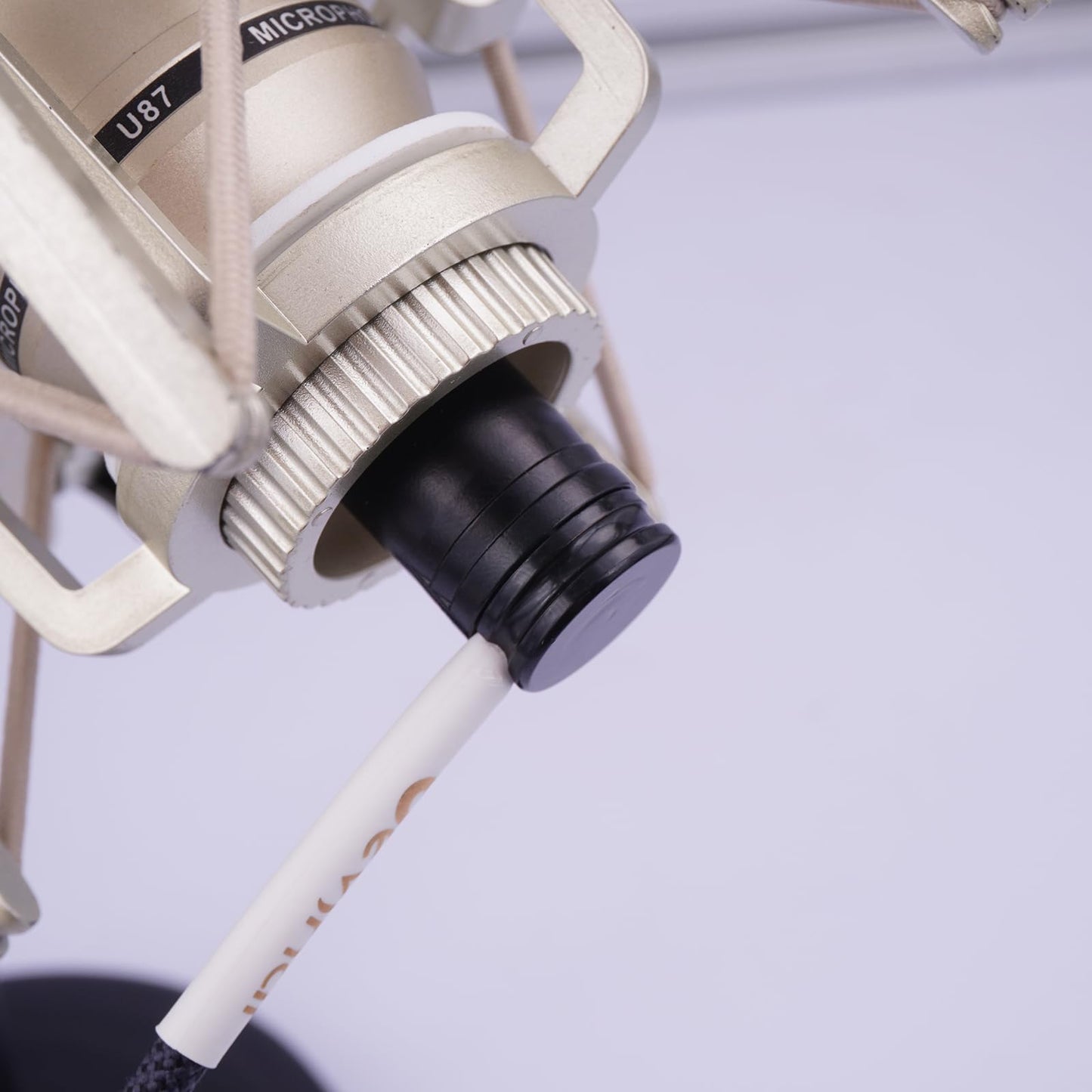 Devinal Rotatable Right-Angle XLR Cable, Adjustable-Angle Low-Profile XLR Microphone Adapter Connector, Right-Angle Mic Cord on Both Ends (Male and Female) 0.8 FT 2 pcs