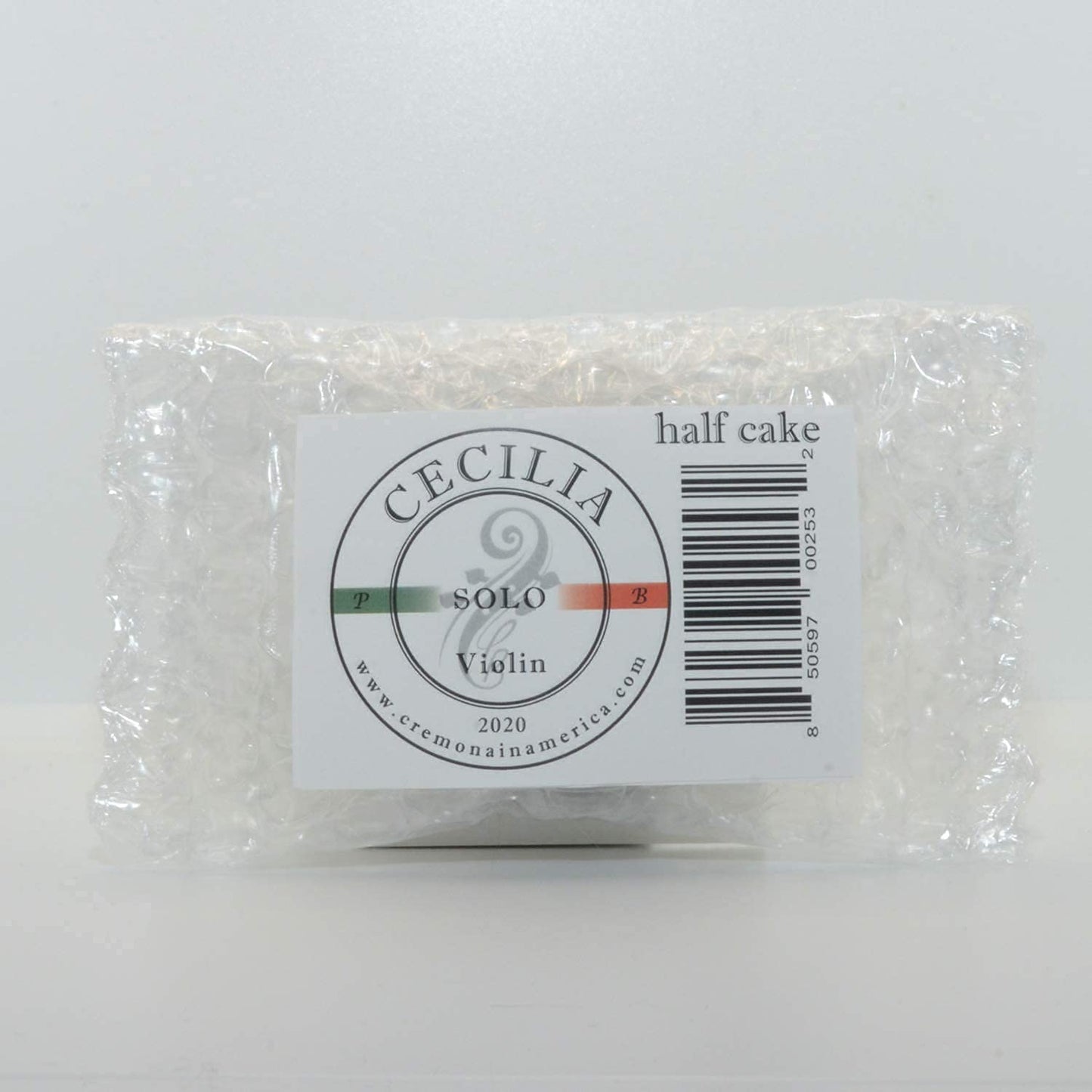 CECILIA ‘SOLO’ Rosin for Violin, Rosin Specially Formulated Violin Rosin for Violin Bows (MINI (Half Cake))