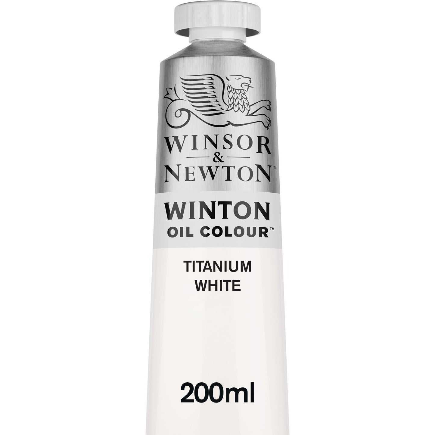 Reeves WOC1437-644 Winsor and Newton Winton 200ml Oil Paint, Titanium White