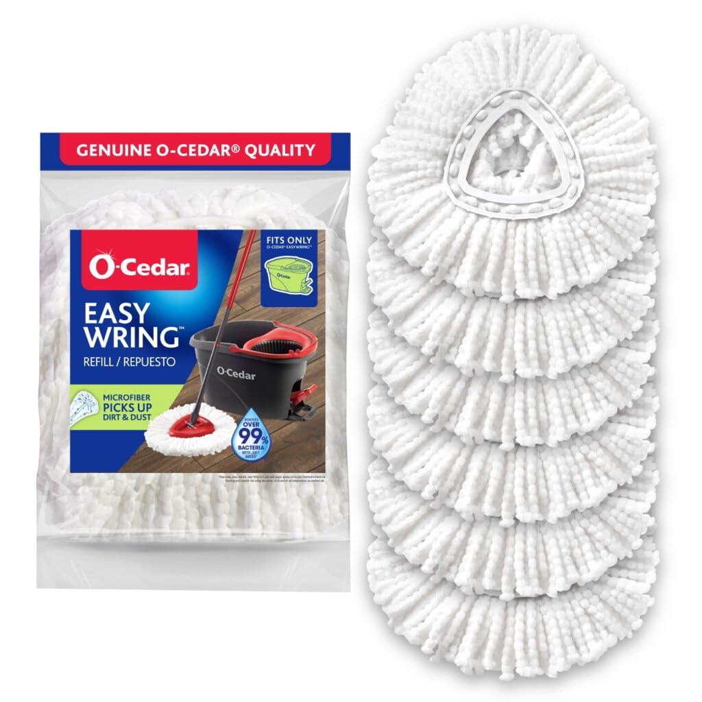 O-Cedar EasyWring Spin Mop Refill (Pack of 6)