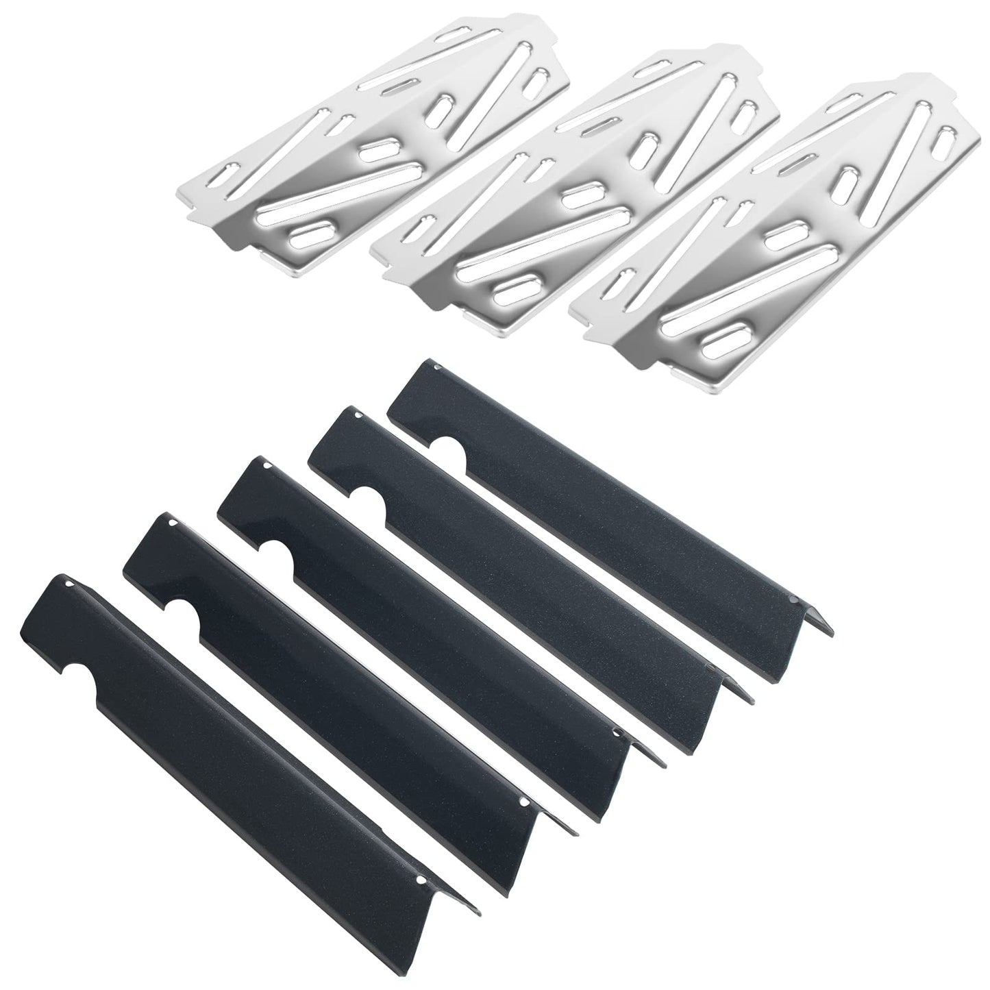 Grill Parts for Weber Genesis 2 Parts Weber Genesis ii S-310 ii E-315, Genesis II S-335 II E-335, Genesis II LX S/E-340, Weber Genesis II E-310 66795 66032 Flavorizer Bars & 66040 66685 Heat Deflector