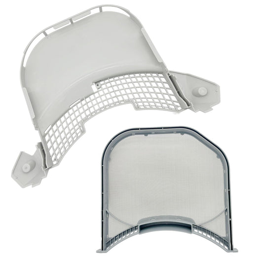 MCK49049101 Dryer Lint Filter Screen Housing Guide Cover with ADQ56656401 Lint Filters Stainless Steel Mesh Replacement - Fit for LG & Ken-more Dryer DLEX3570V DLGX4271V 79691282310