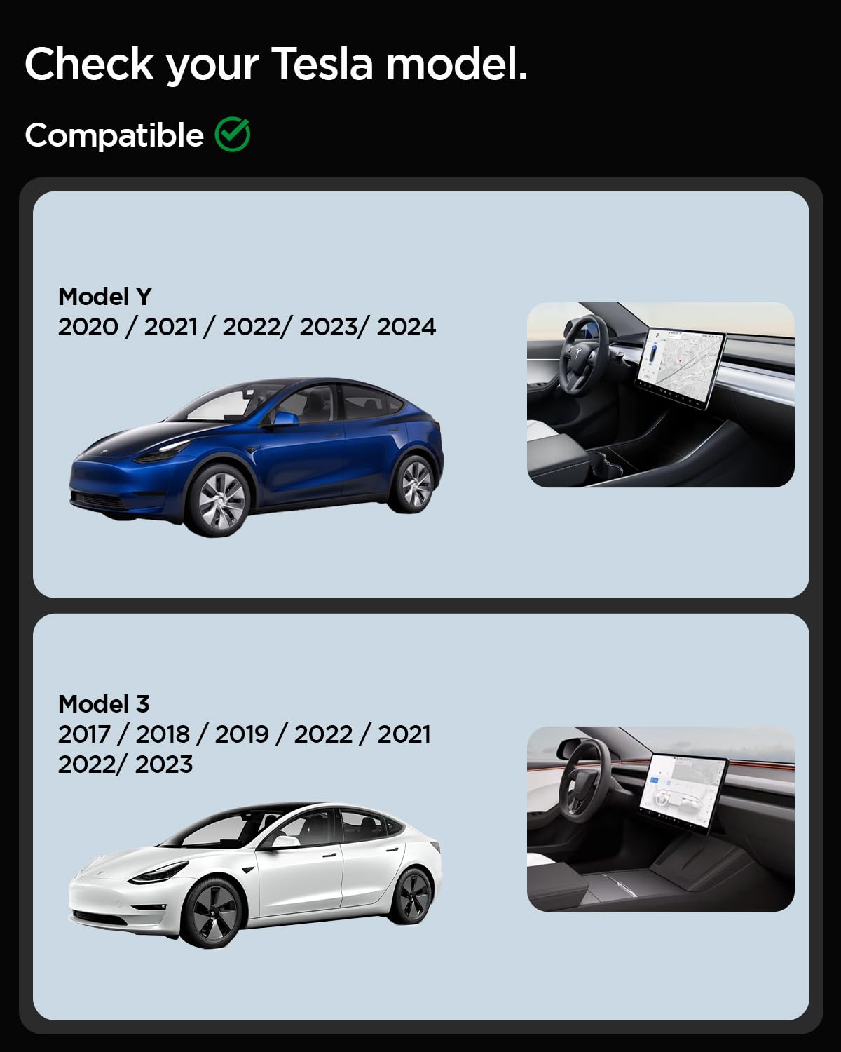 Spigen Tempered Glass Screen Protector [GlasTR EZ FIT] Designed for Tesla Model 3 (2023-2017), Tesla Model Y (2025-2020) 15 inch Dashboard Touchscreen - Matte/Anti Fingerprint