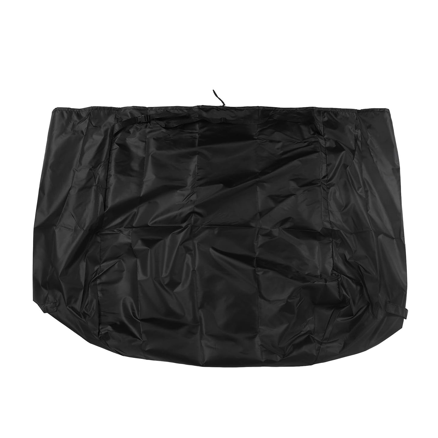 Pwshymi 1PCS Outdoor Fireplace Cover 37" L*26" W*56" H,with Storage Bag, Water Resist 420D Oxford Cloth Protection for Patio Wood Burning Fireplace, Heavy-duty Rectangular Fire Table Cover, Black