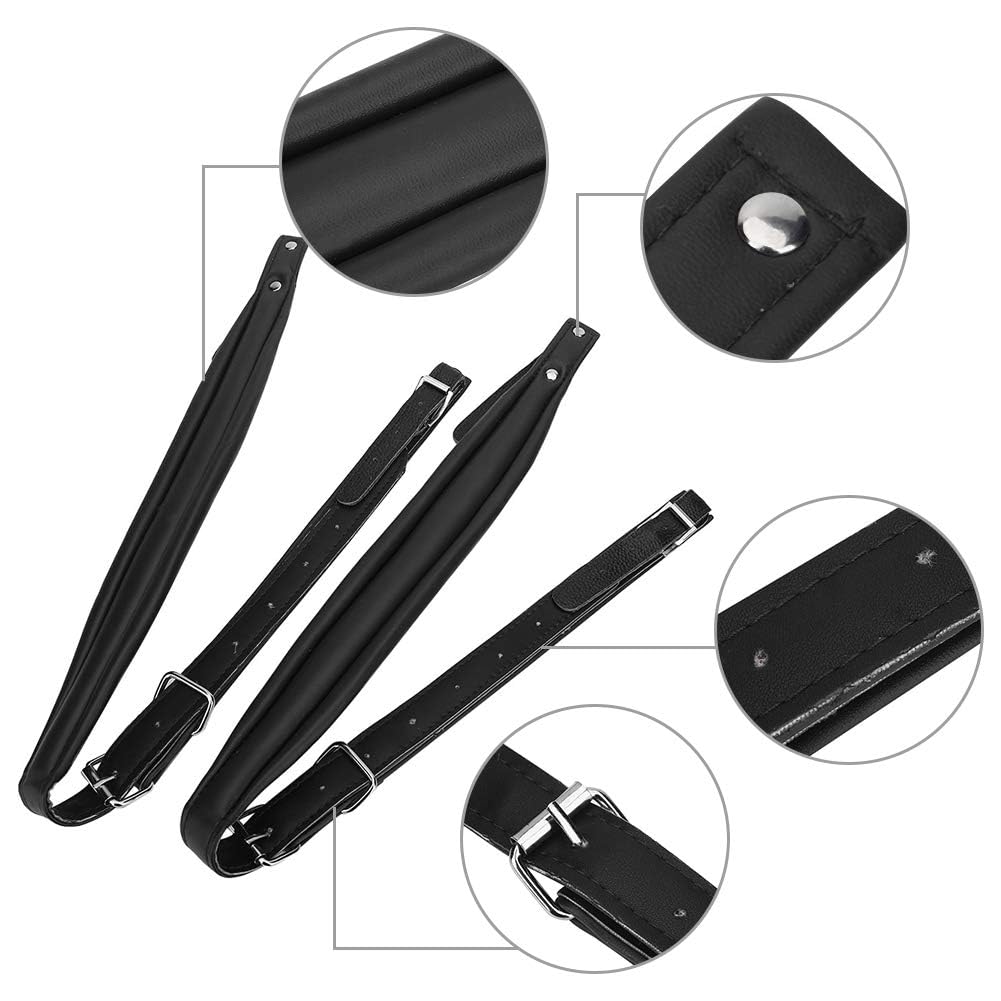 Accordion Straps, Adjustable PU Material Comfortable Bass Straps Universal Fit for Professional Musicians Students Street Performers Concerts Practice Sessions Outdoor Performances