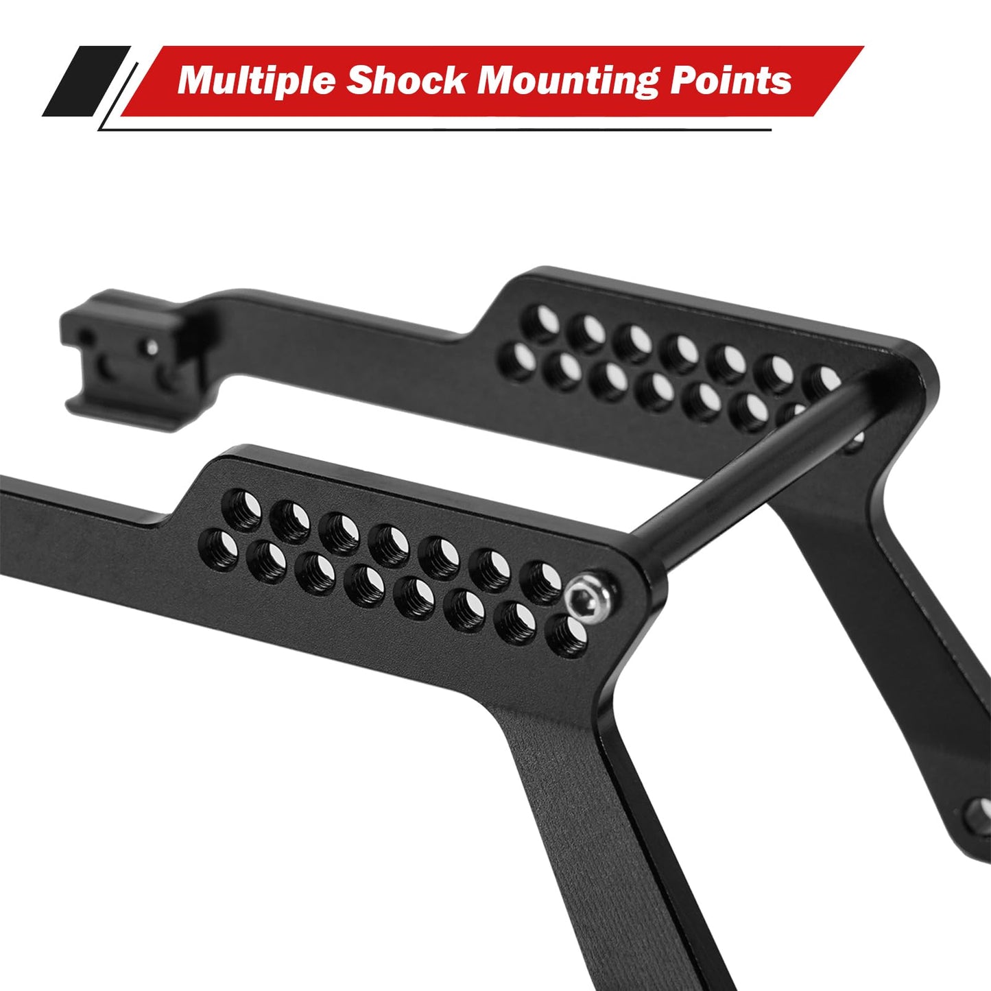 INJORA 45g LCG Aluminum Universal Chassis Frame Kit for 1/18 RC Crawler TRX4M Upgrade