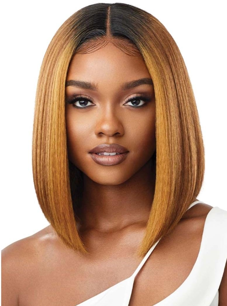 Outre Melted Hairline Synthetic HD Lace Front Wig - ISABELLA (1B Off Black)