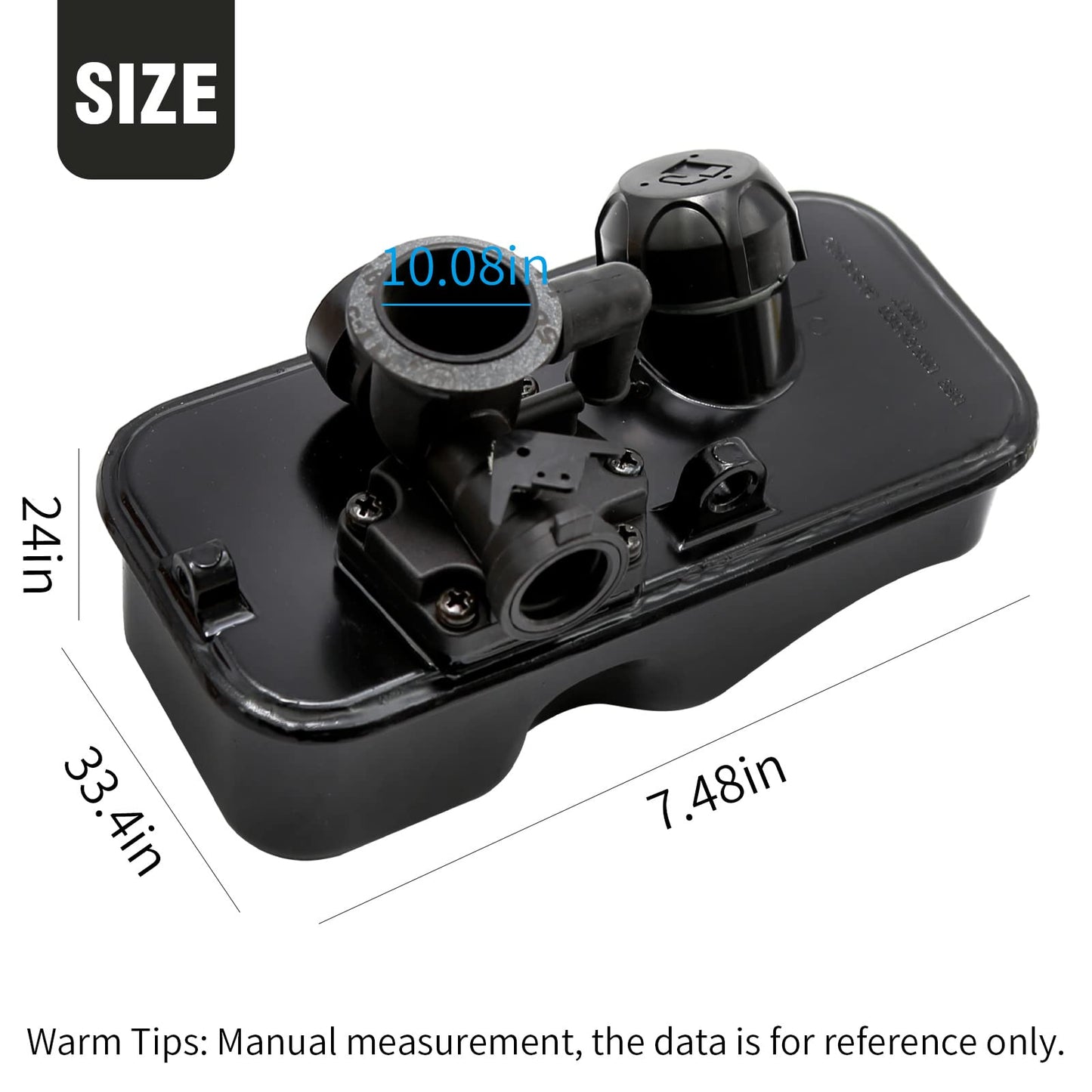 Aynaxcol 494406 Fuel Tank with 795477 Carburetor Replacement for BS, Replaces 498809 498809A 498811 494407 494775 497619 699660 794147 794161 795469