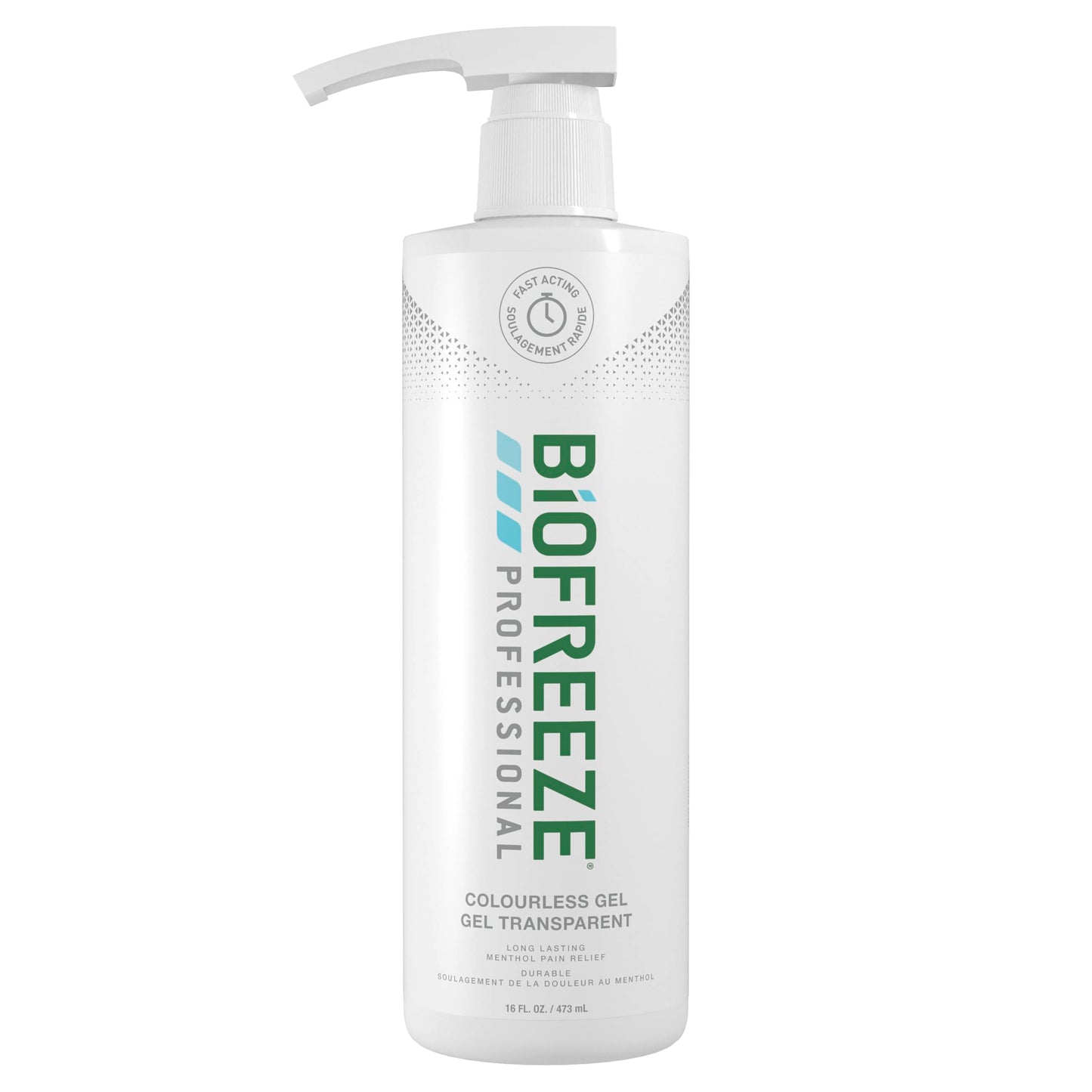 Biofreeze® Professional | Fast Acting Long Lasting Cooling | Menthol Pain Relief | 16 oz