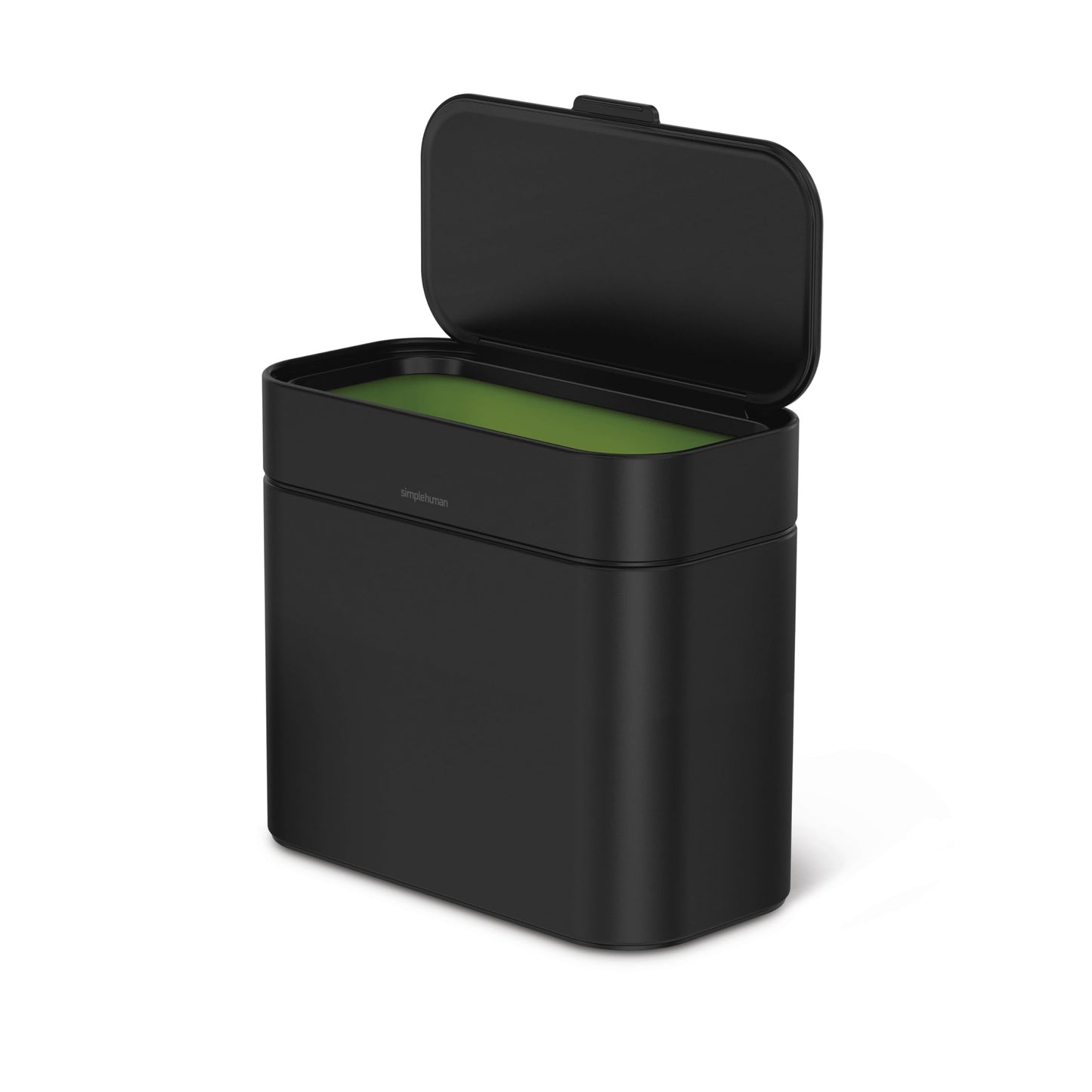simplehuman Compost Caddy, Detachable and Countertop Bin, 4 Liter / 1.06 Gallon, Matte Black