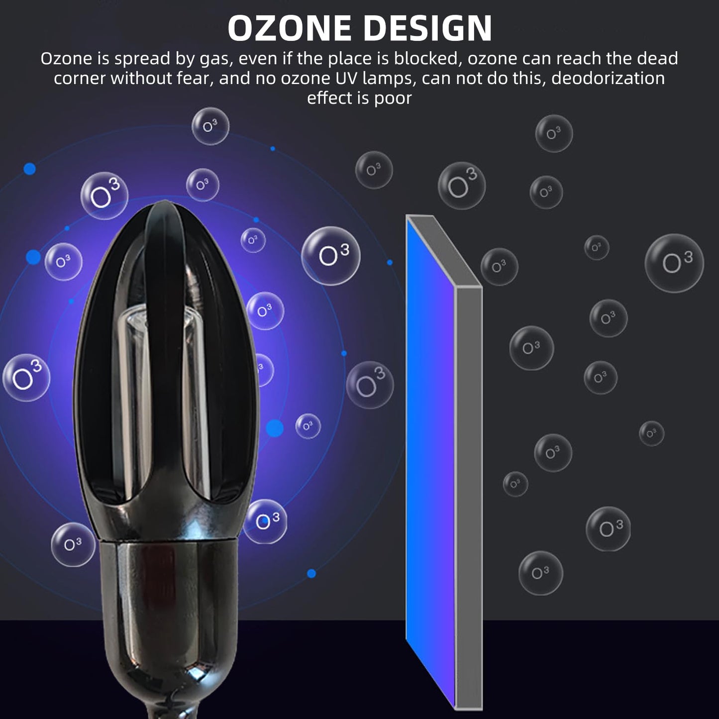 10W Black Ultraviolet Shoe Deodorizer, Foot Germicidal Electric Light,Shoe Sanitizer Boot, Glove Foldable Design for Hats Shoes