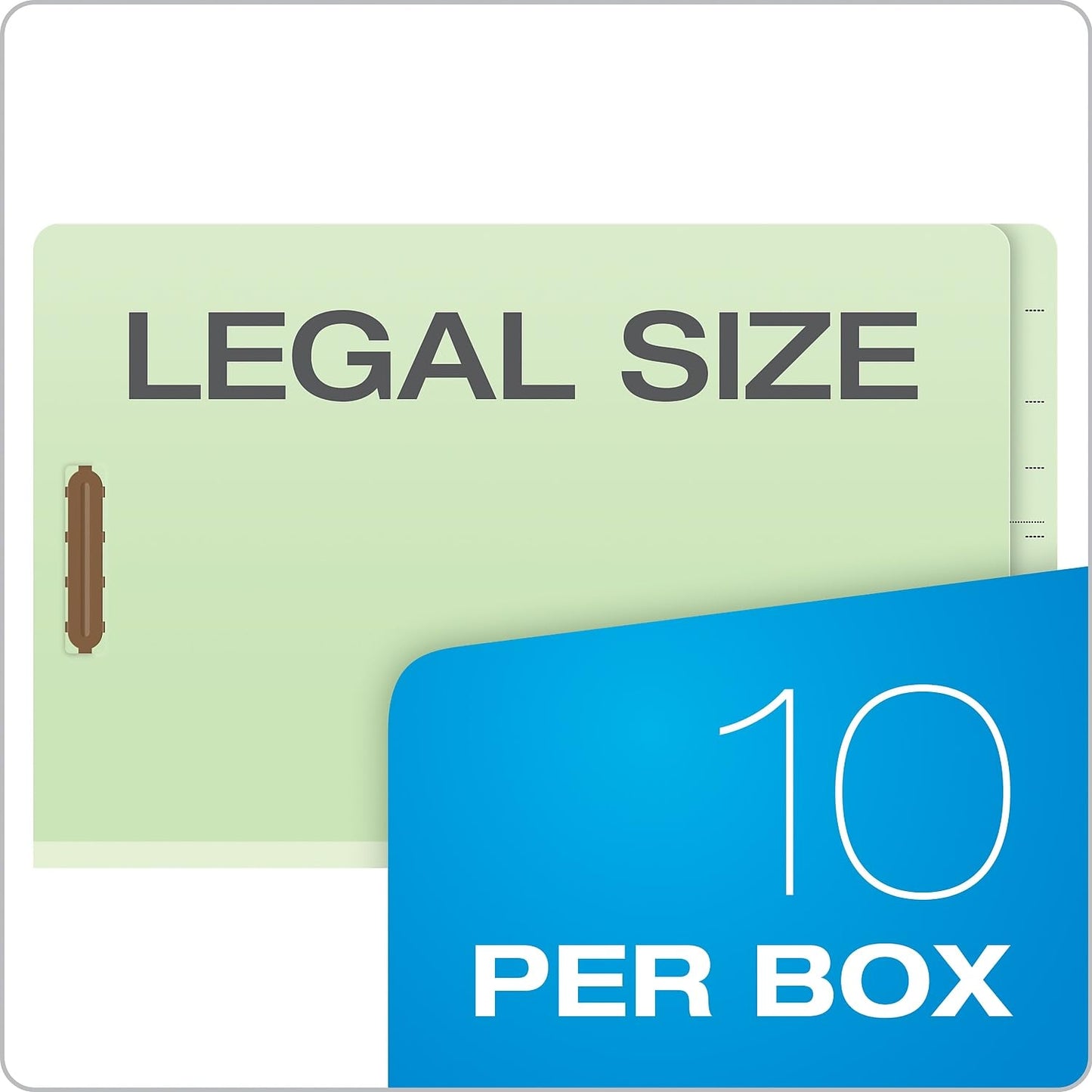 Pendaflex Extra-Heavy Pressboard Classification Folders, Legal, 4-Section, 10 Per Box,(23314)