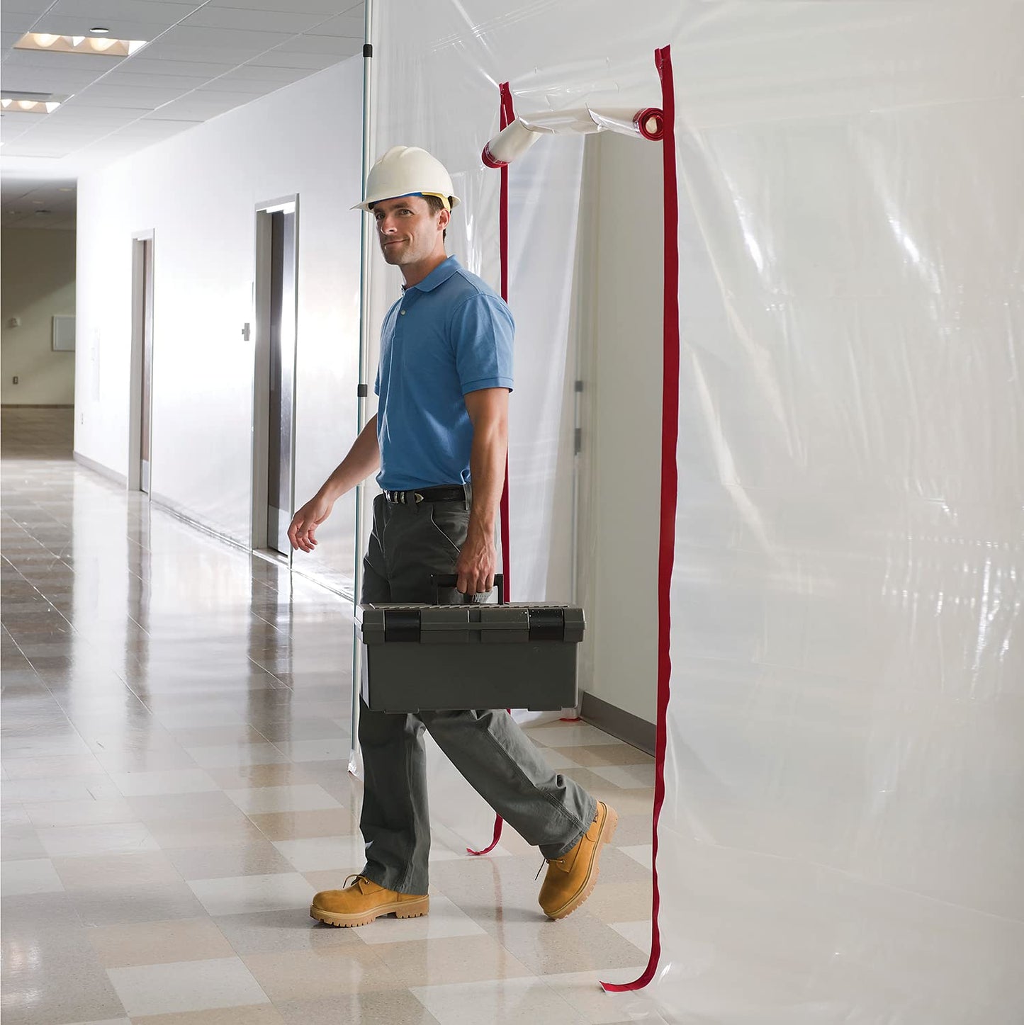 ZipWall Heavy-Duty Zipper for Dust Barriers, 2-Pack, HDAZ2